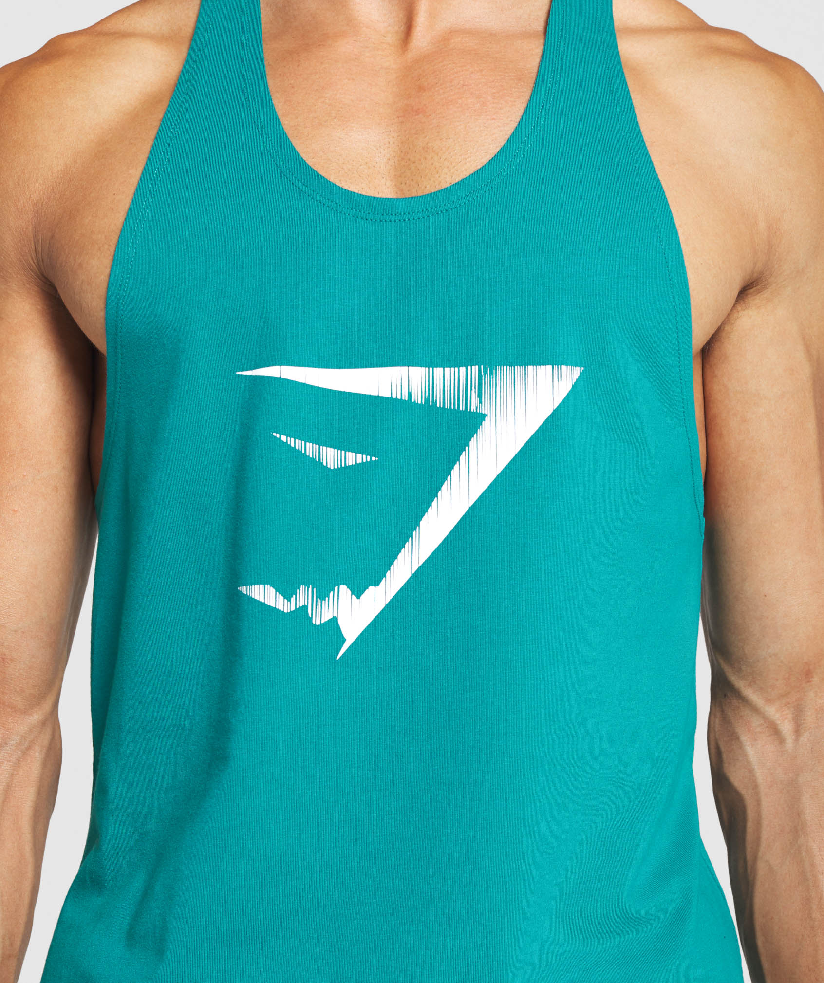 Graphic Infill Stringer in Emerald