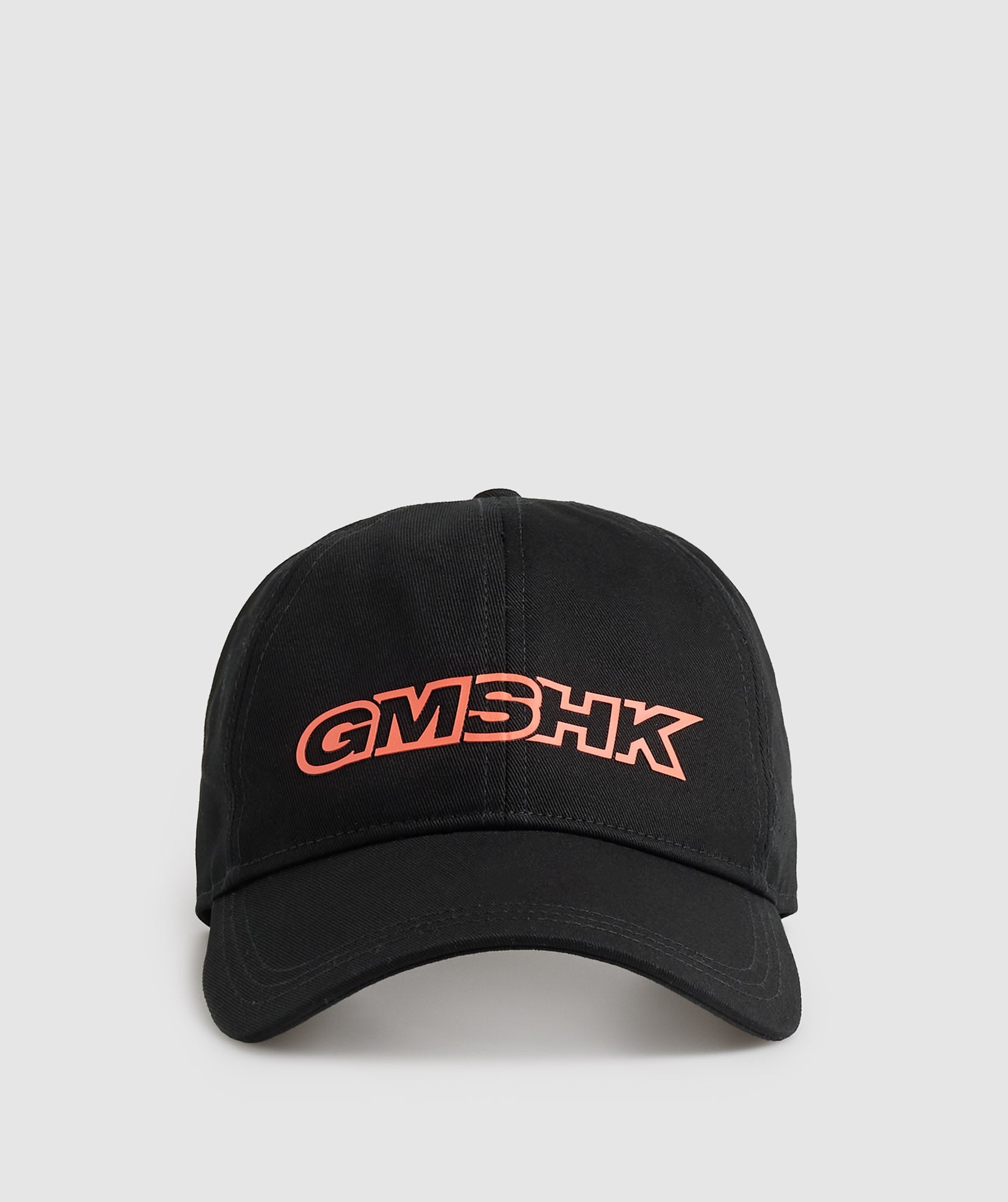 Overlap Baseball Cap in Black/Solstice Orange - view 3