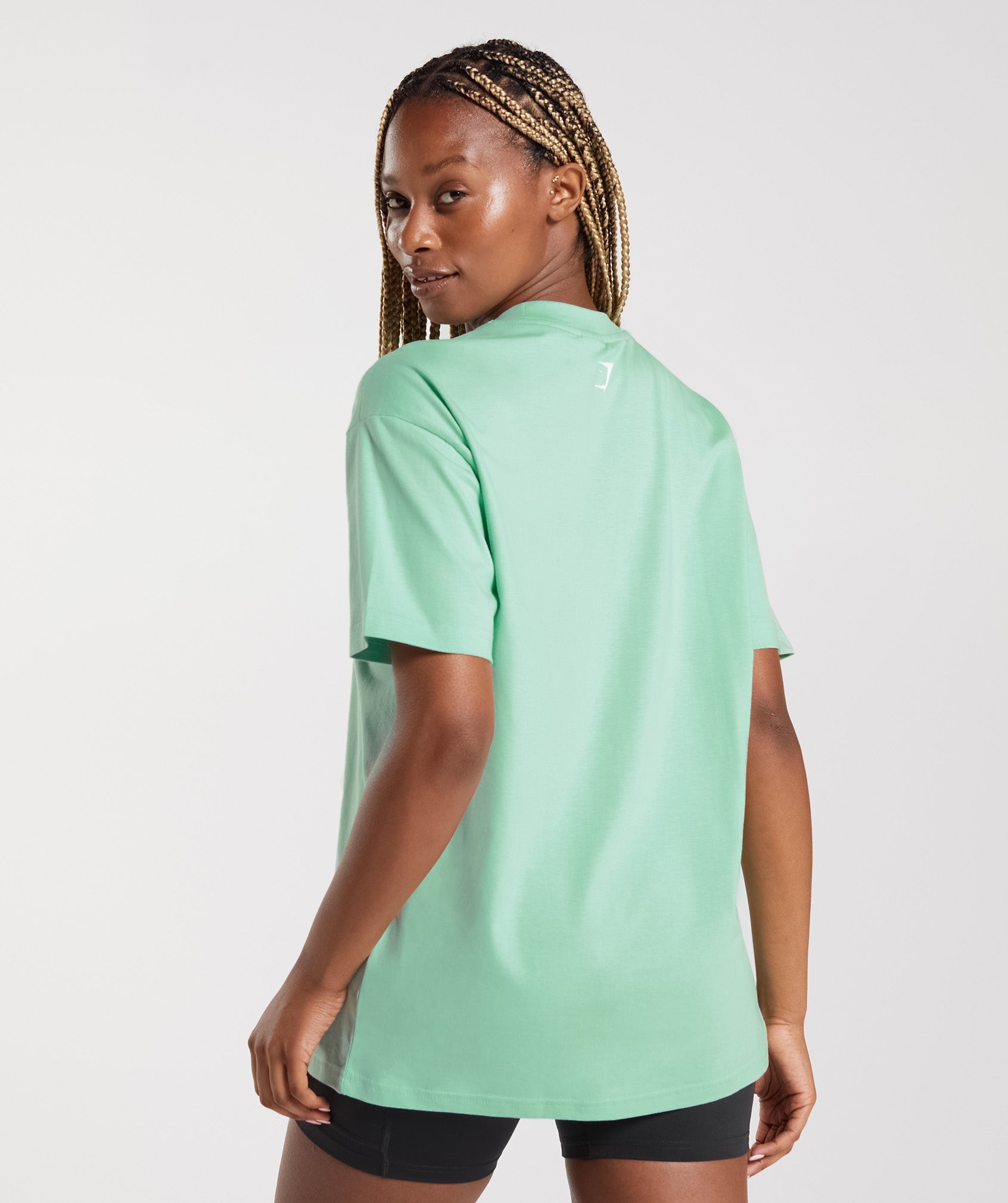 No Weighting Oversized T-Shirt in Pastel Green - view 2