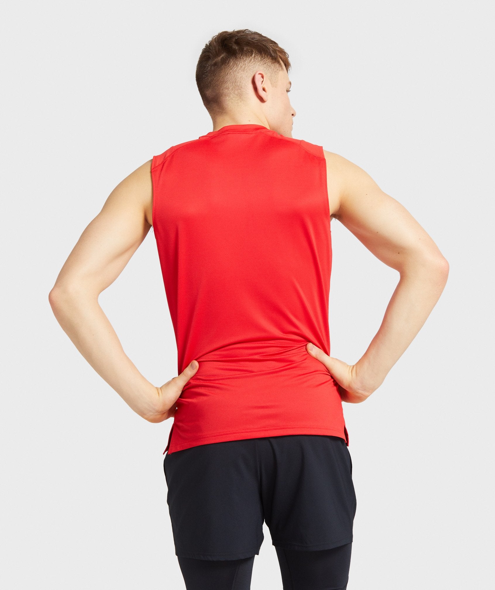 Element Hiit Tank in Red - view 2