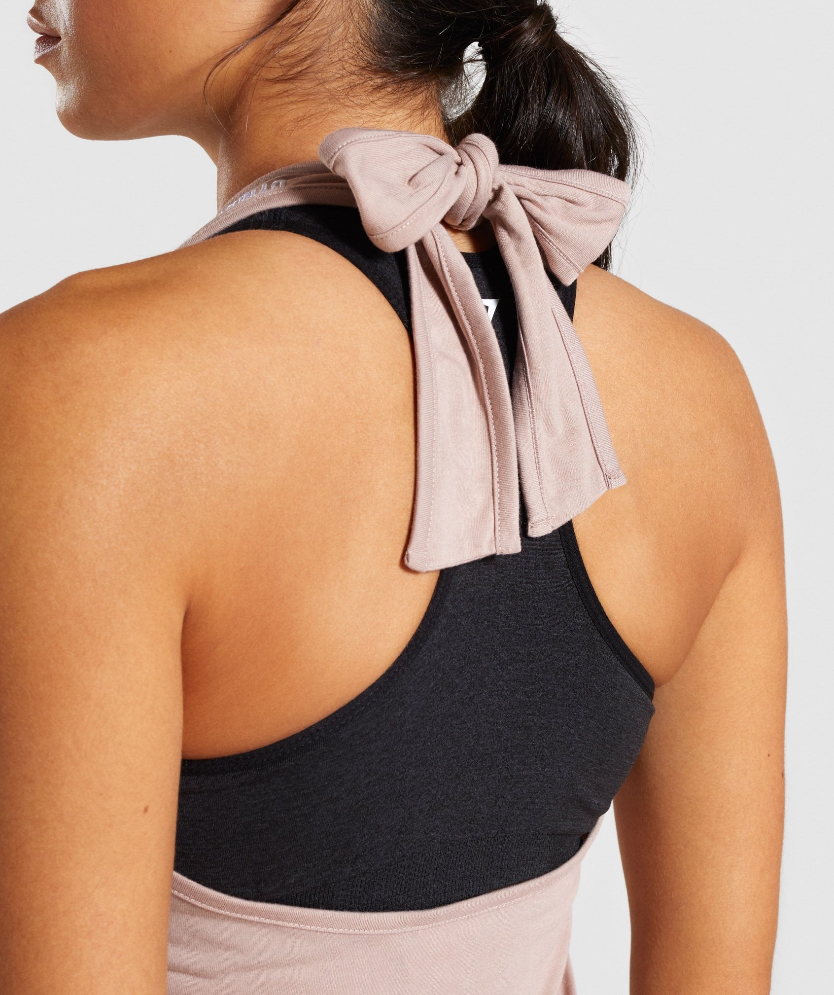 Ark Halter Neck Vest in Taupe