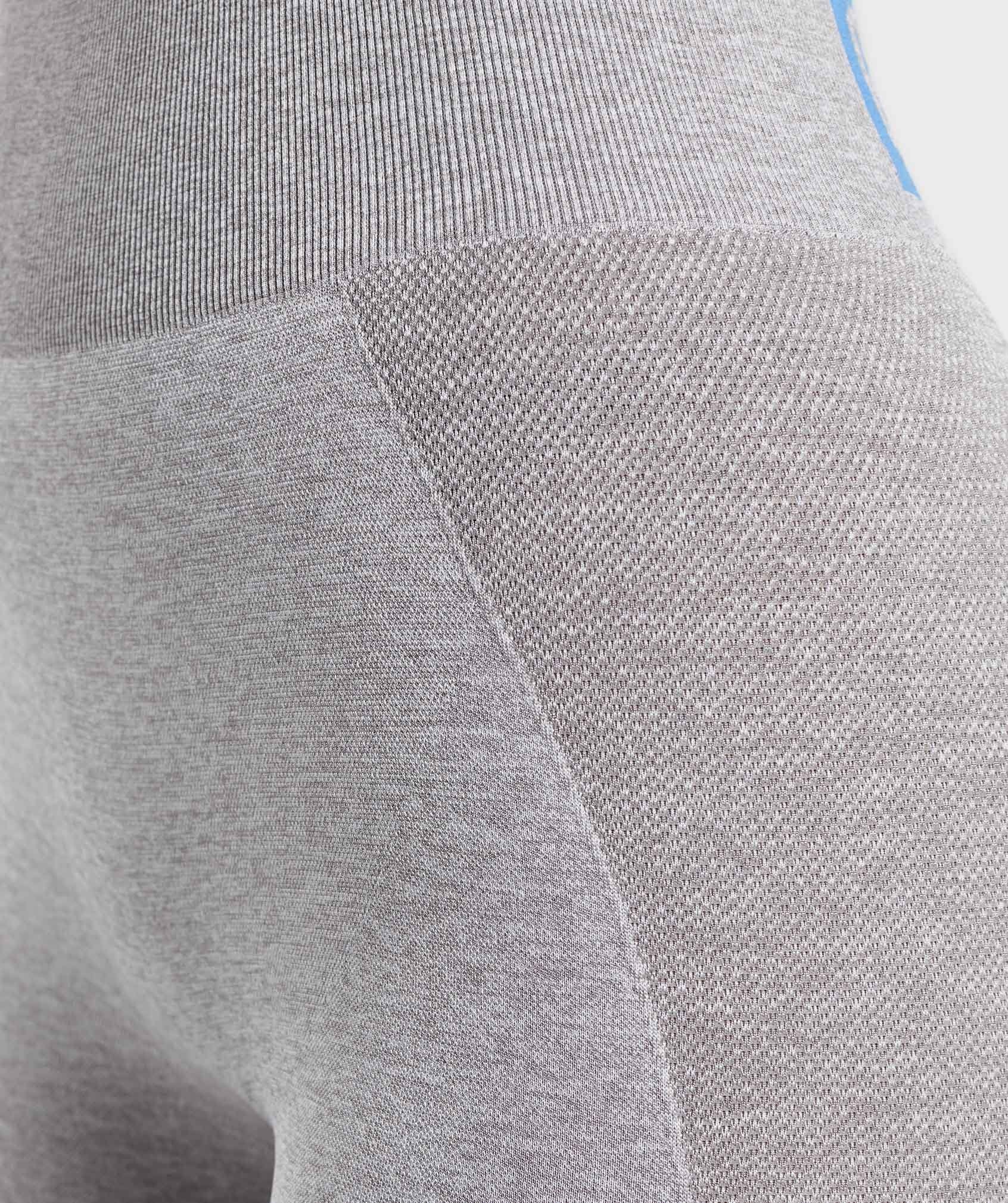 Flex High Waisted Leggings in Light Grey/Blue - view 6