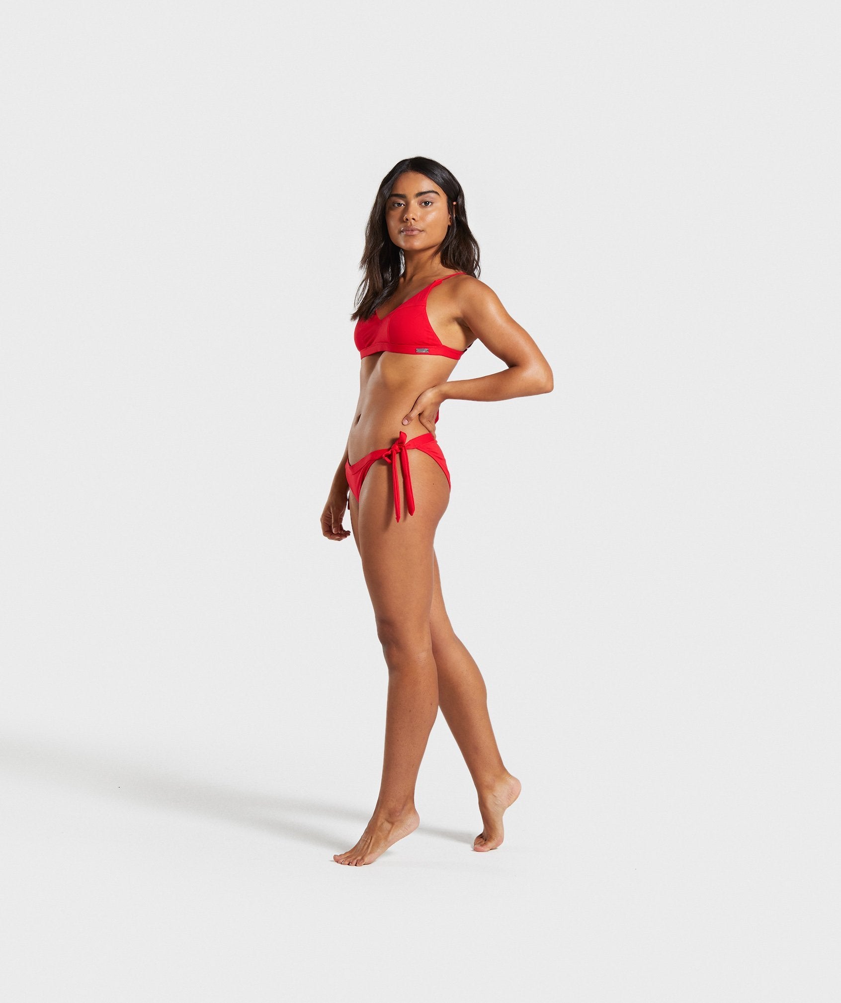 Horizon Bikini Top in Red - view 4