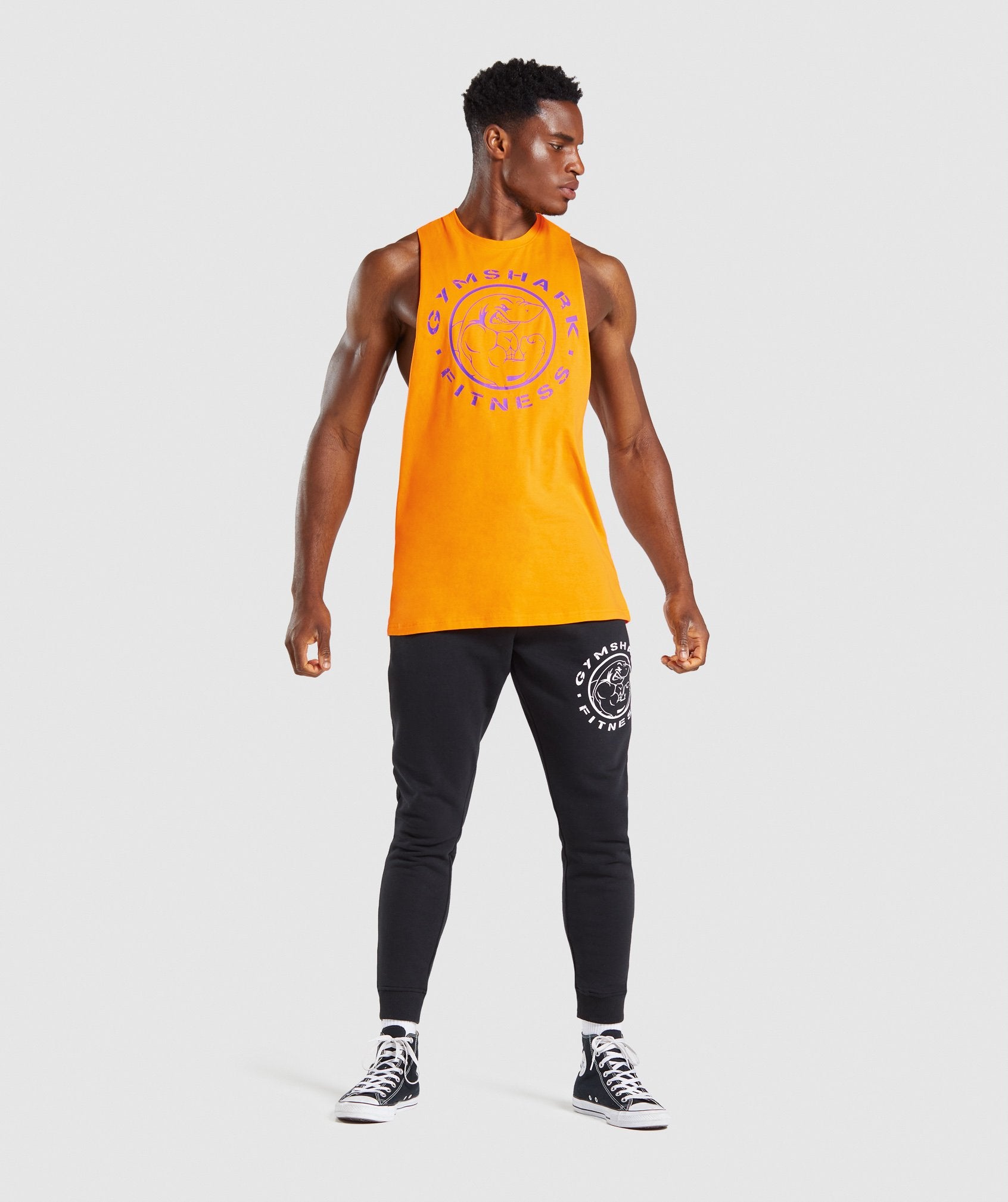 Legacy Drop Arm Tank in Orange