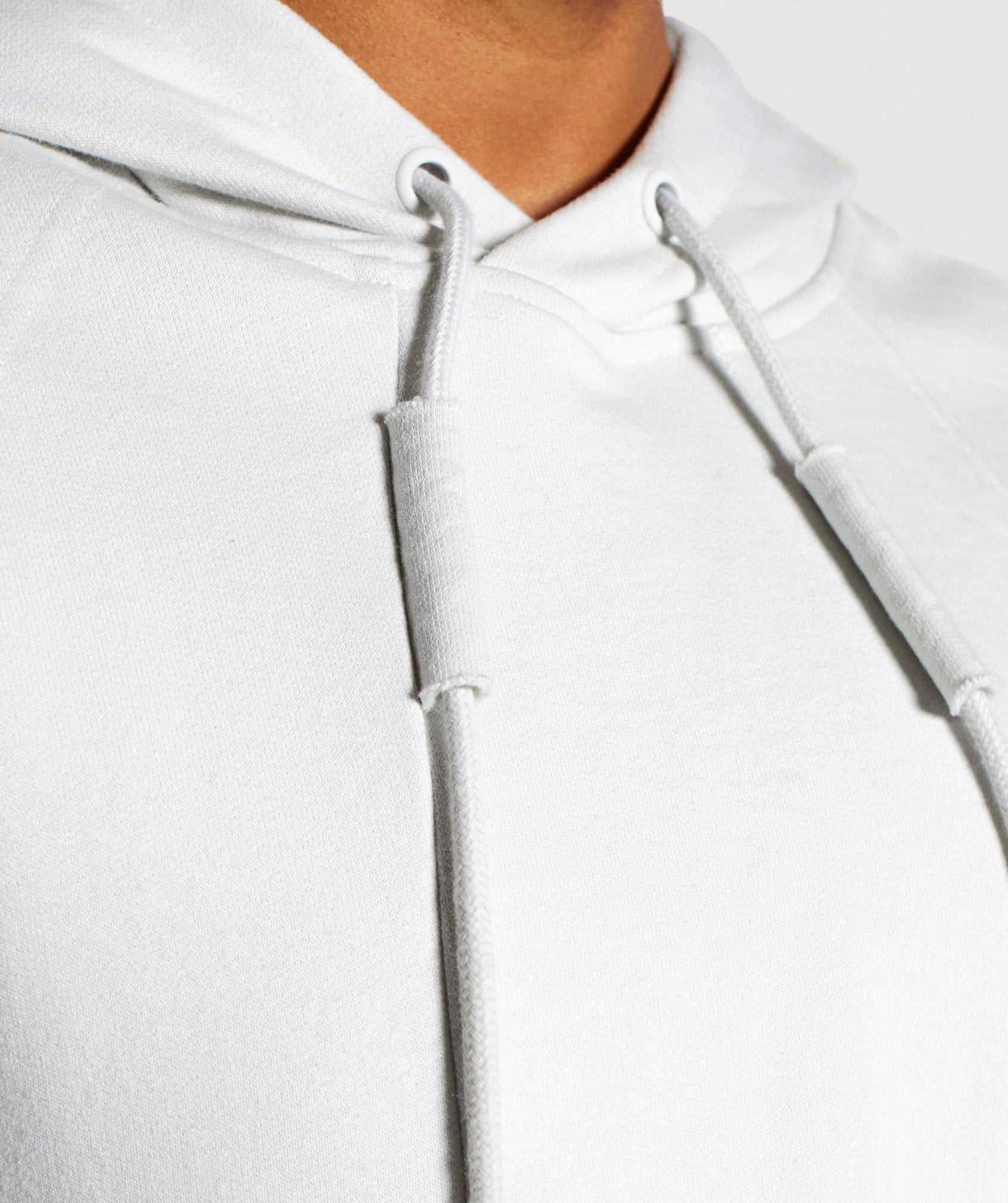 Legacy Fitness Super Cropped Hoodie in Light Grey - view 5