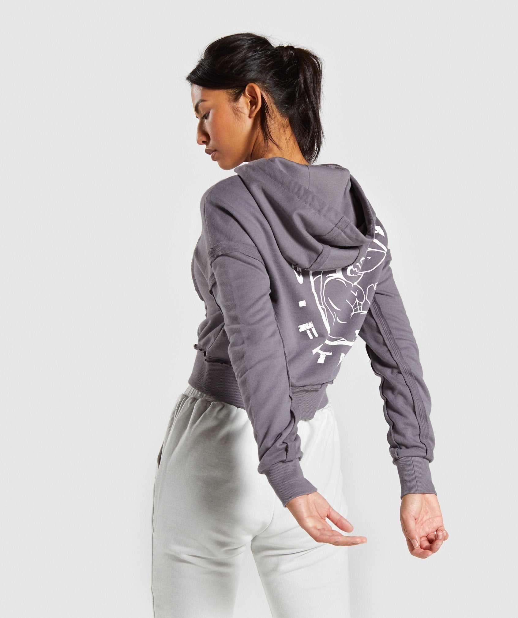 Legacy Fitness Track Top in Slate Lavender