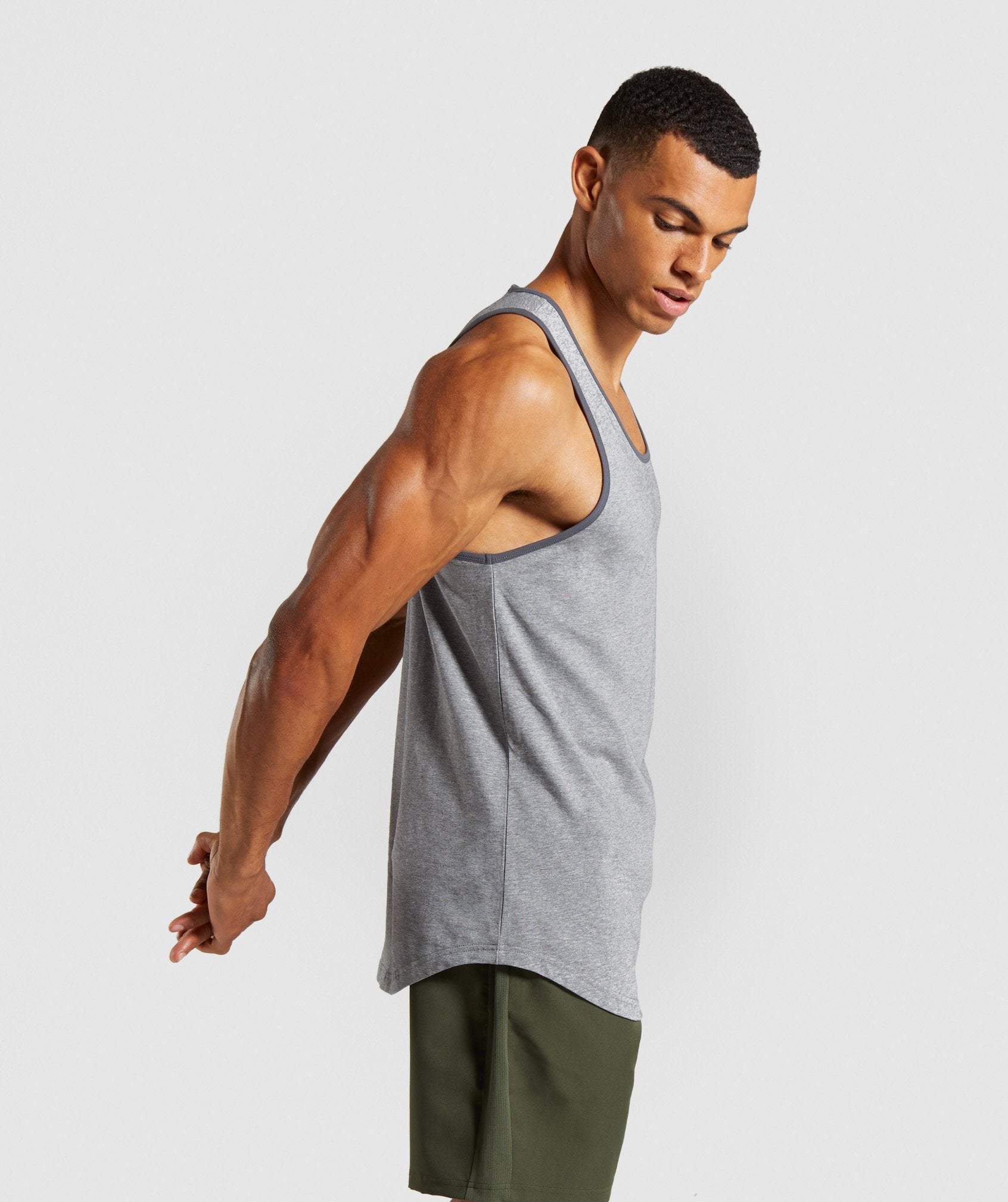 Legacy Luxe Tank in Grey Marl