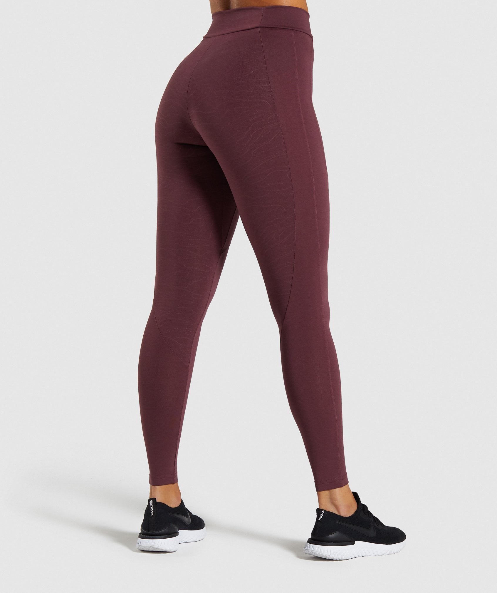 Lustre Leggings in Berry Red - view 2