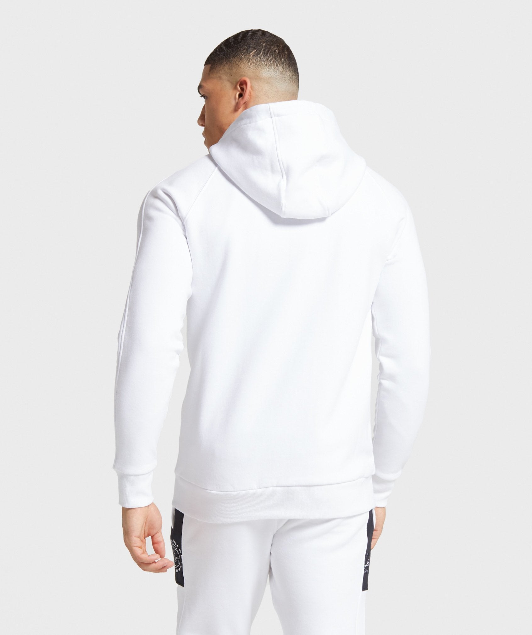 Luxe Legacy Zip Hoodie in White - view 2