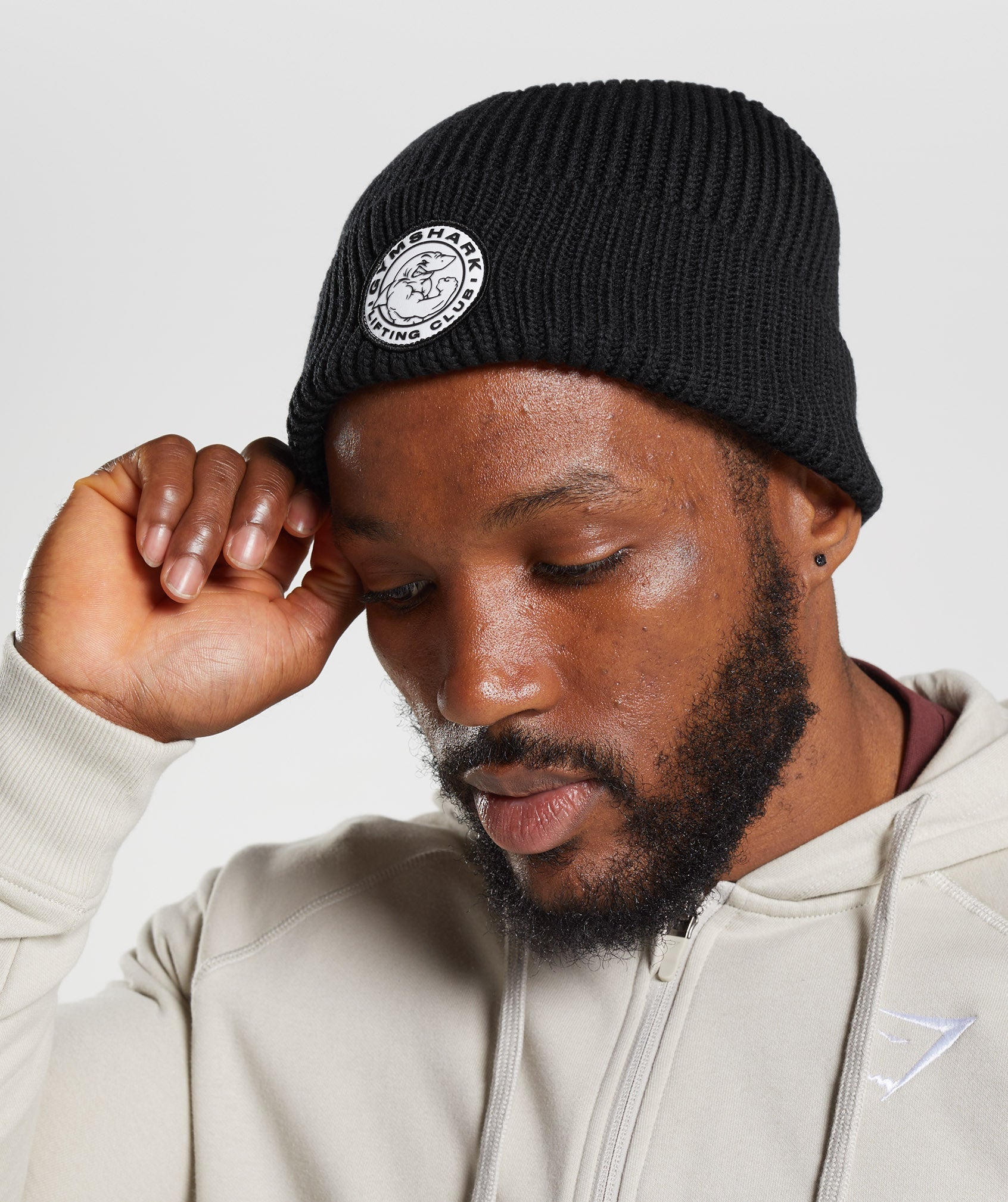 Legacy Deep Cuff Beanie in Black - view 3