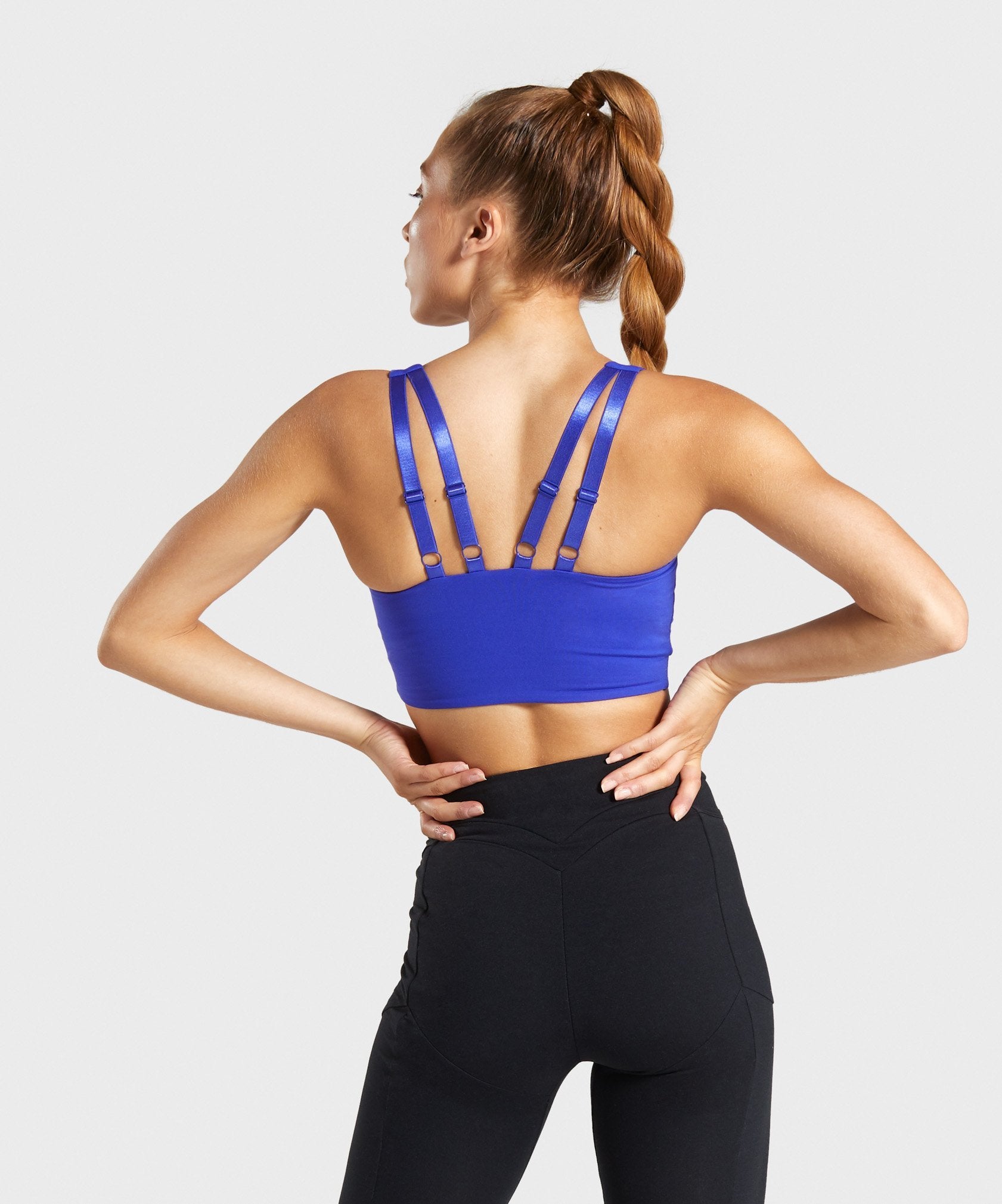 Legacy Fitness Bralette in Blue - view 2