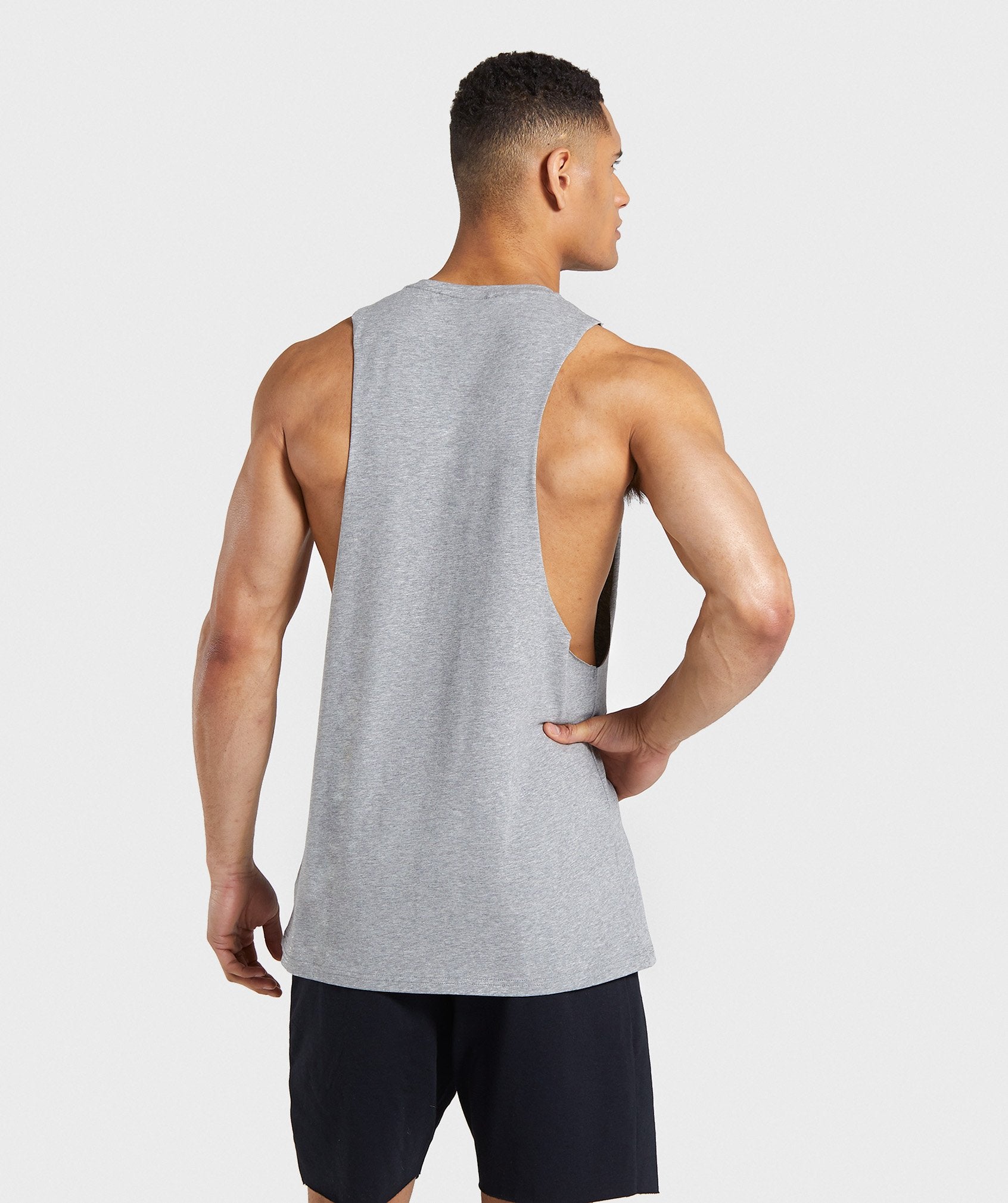 Legacy Drop Armhole Tank in Grey - view 2