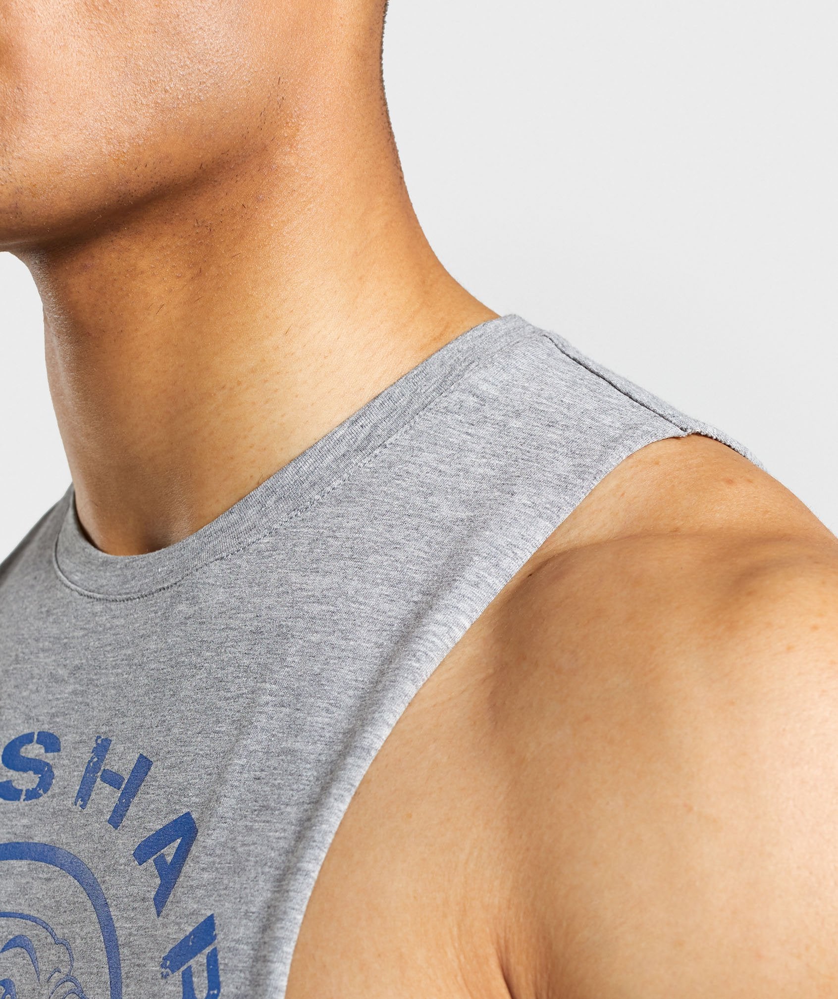 Legacy Drop Armhole Tank in Grey - view 6