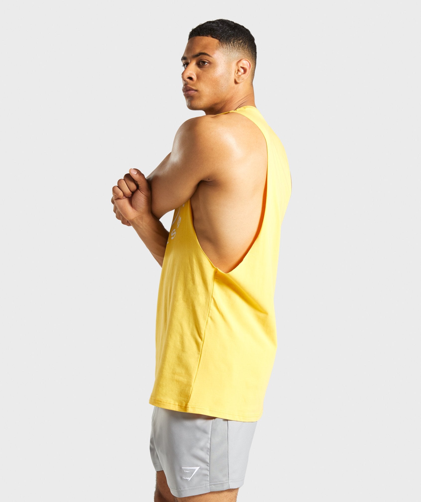 Legacy Drop Armhole Tank in Golden Yellow