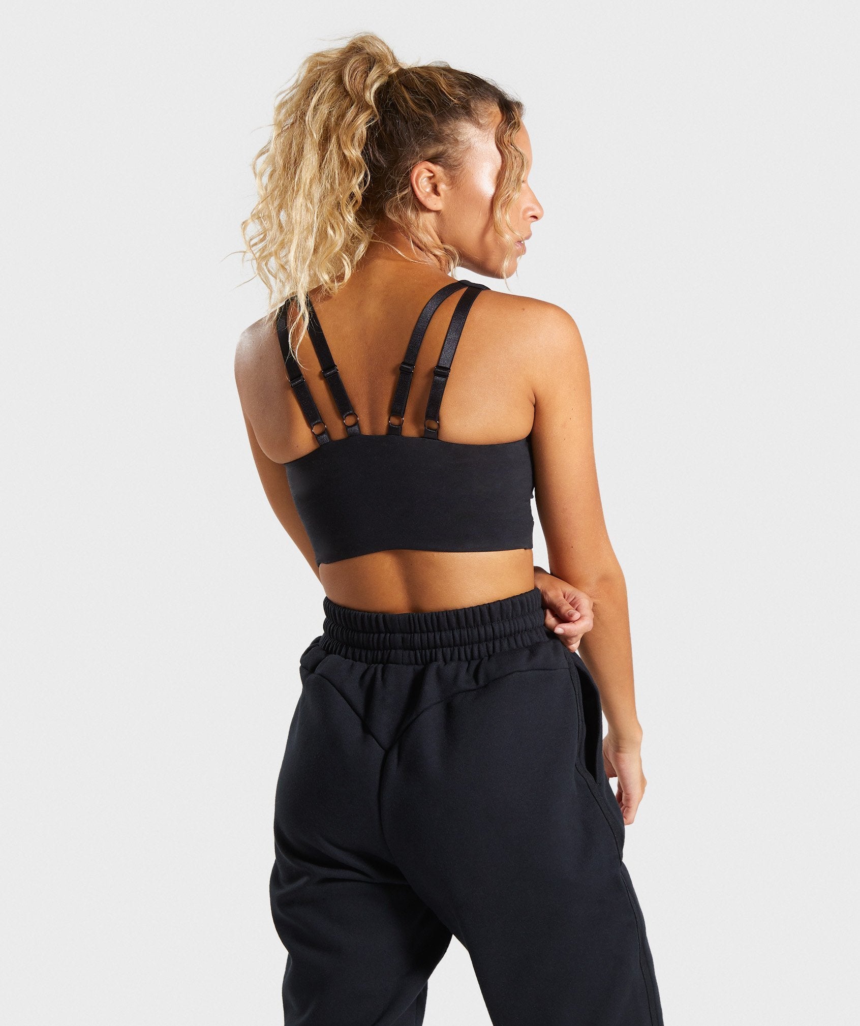 Legacy Fitness Bralette in Black - view 2