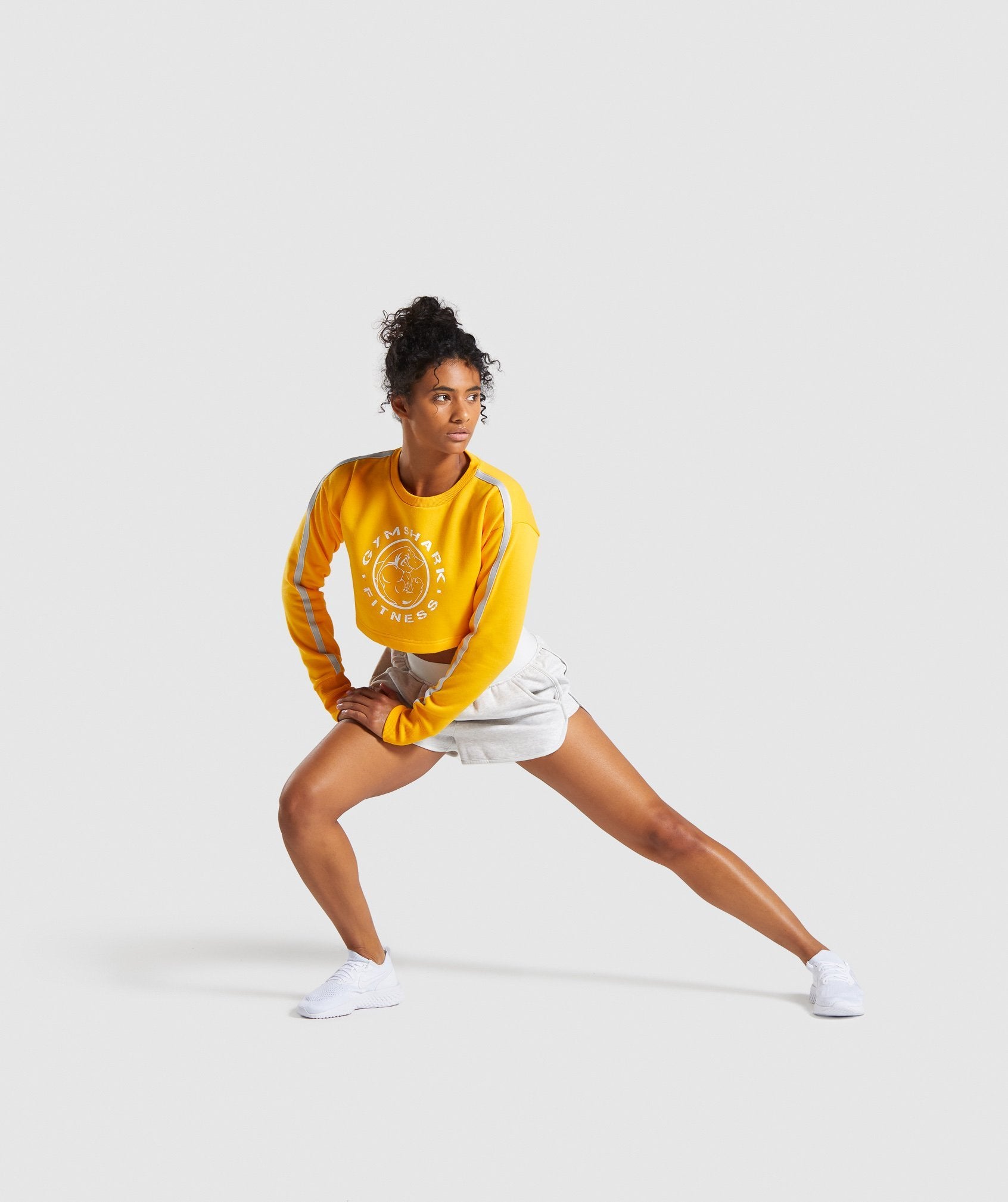Legacy Fitness Sweater in Yellow - view 3