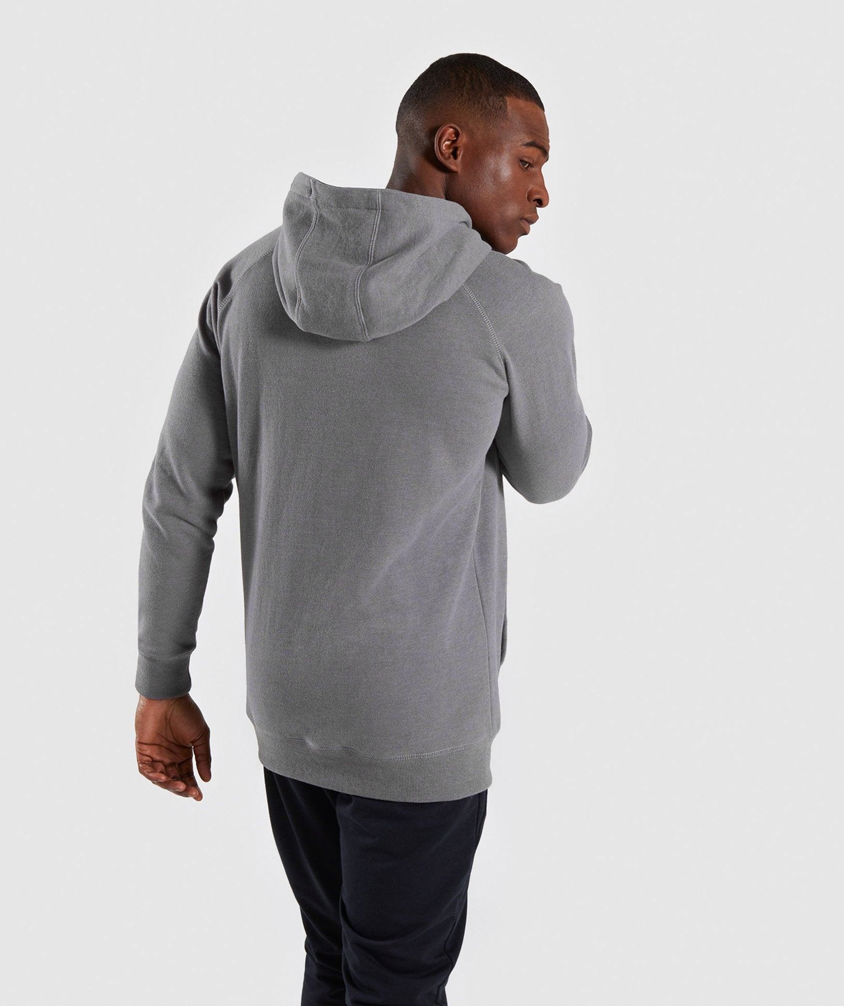 Legacy Hoodie in Grey/Blue - view 2