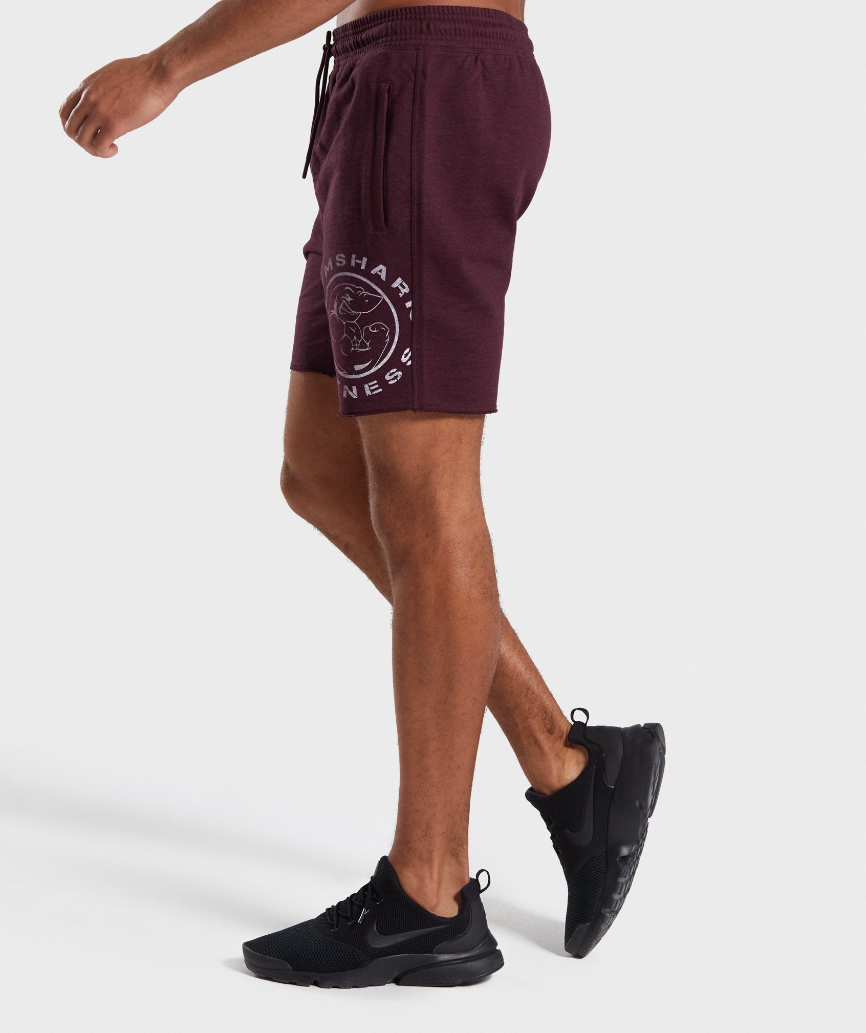 Legacy Plus Shorts in Dark Red - view 3