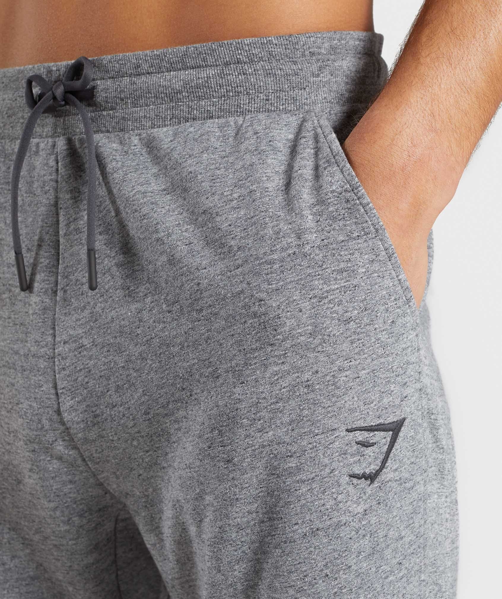 Lounge Shorts in Grey Marl - view 5