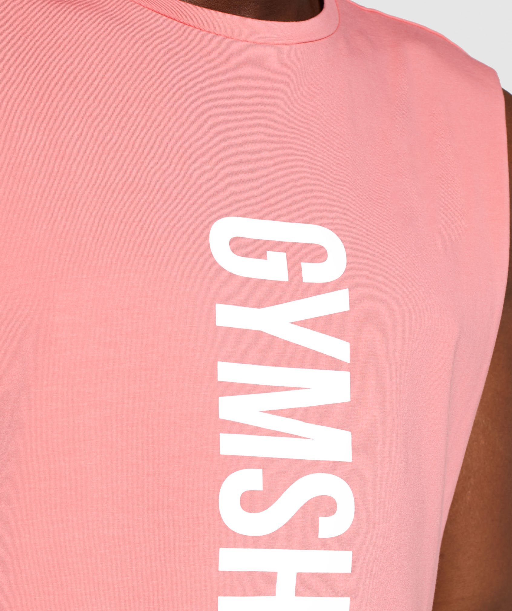 Gymshark Maximize Drop Armhole Tank - Pink