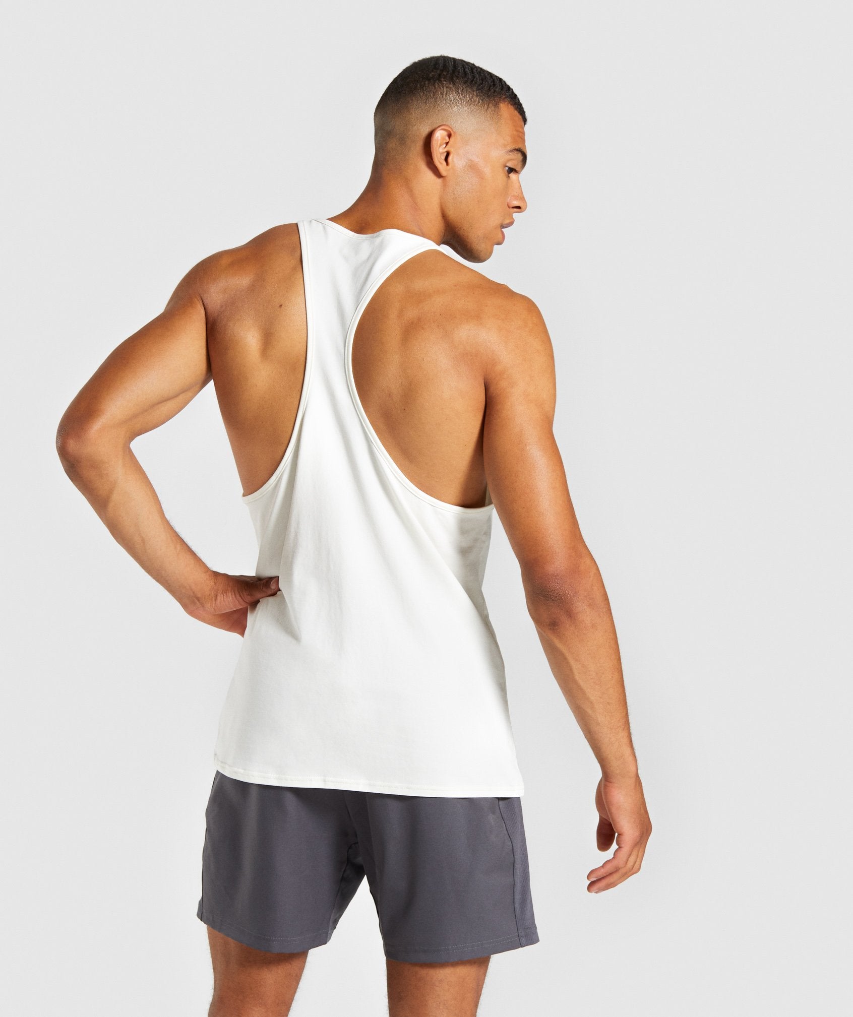 Gymshark Maximize Stringer - White