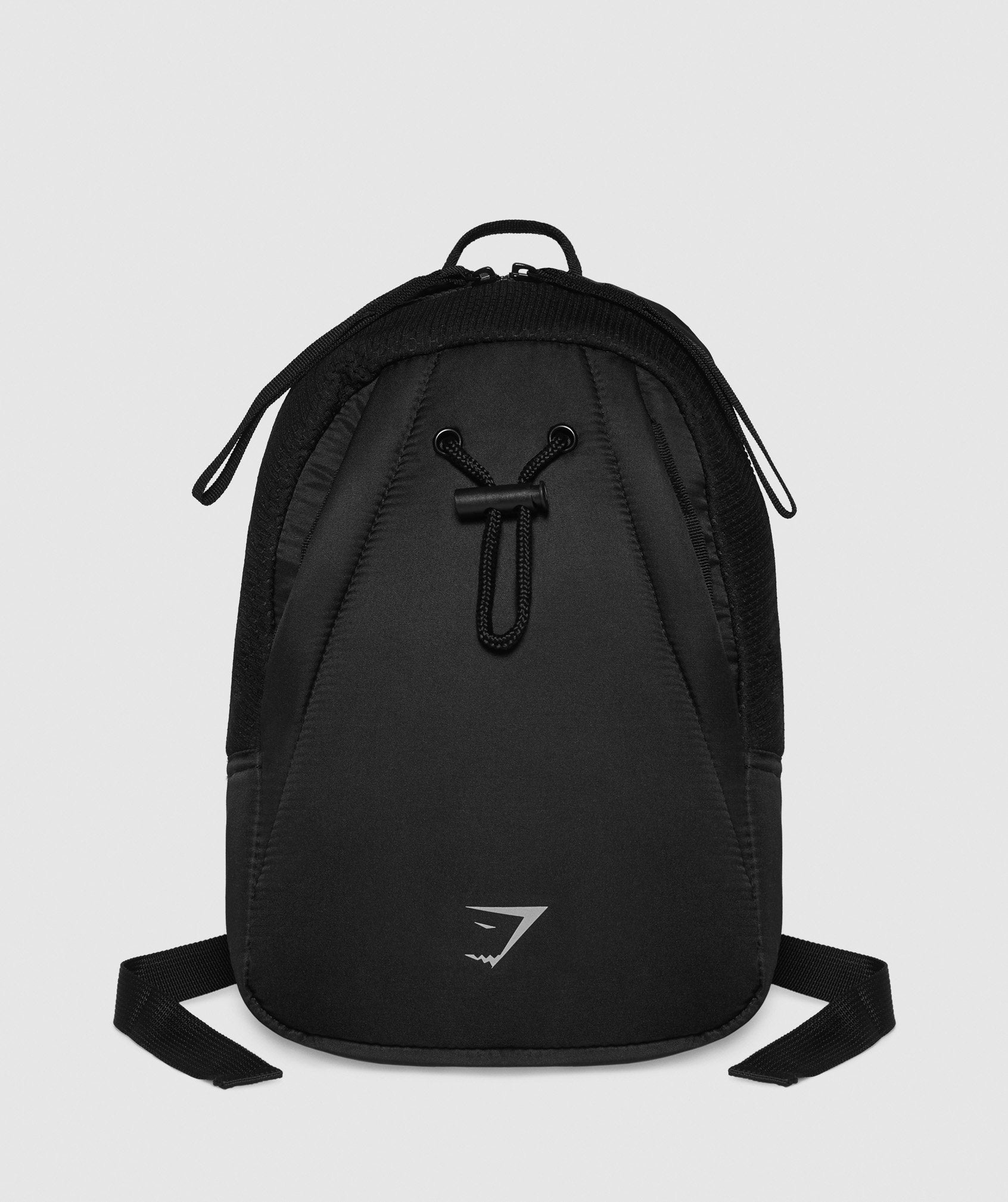 Mini Mesh Backpack in Black - view 2