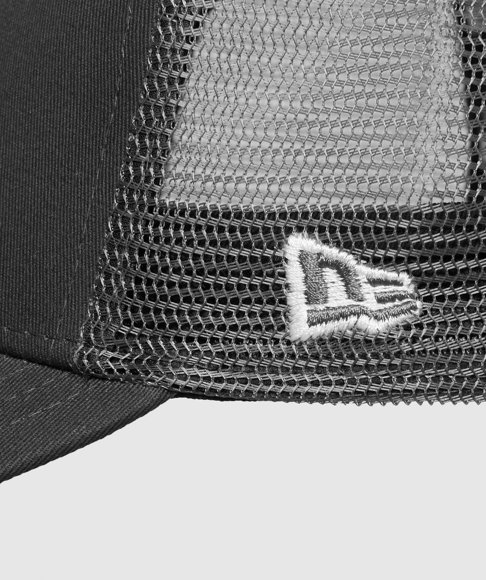 New Era Mesh Trucker in Graphite/White - view 4