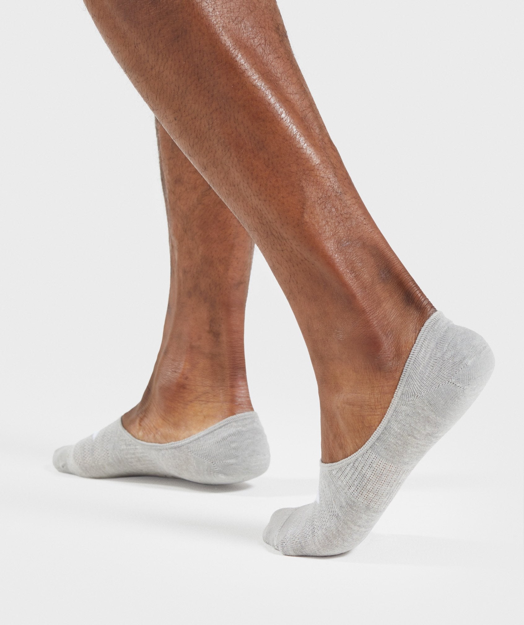 No Show Socks (3pk) in Grey - view 3