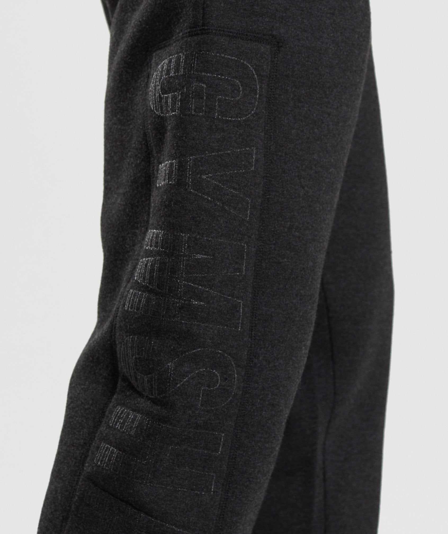 Oversized Jogger in Charcoal Marl - view 6