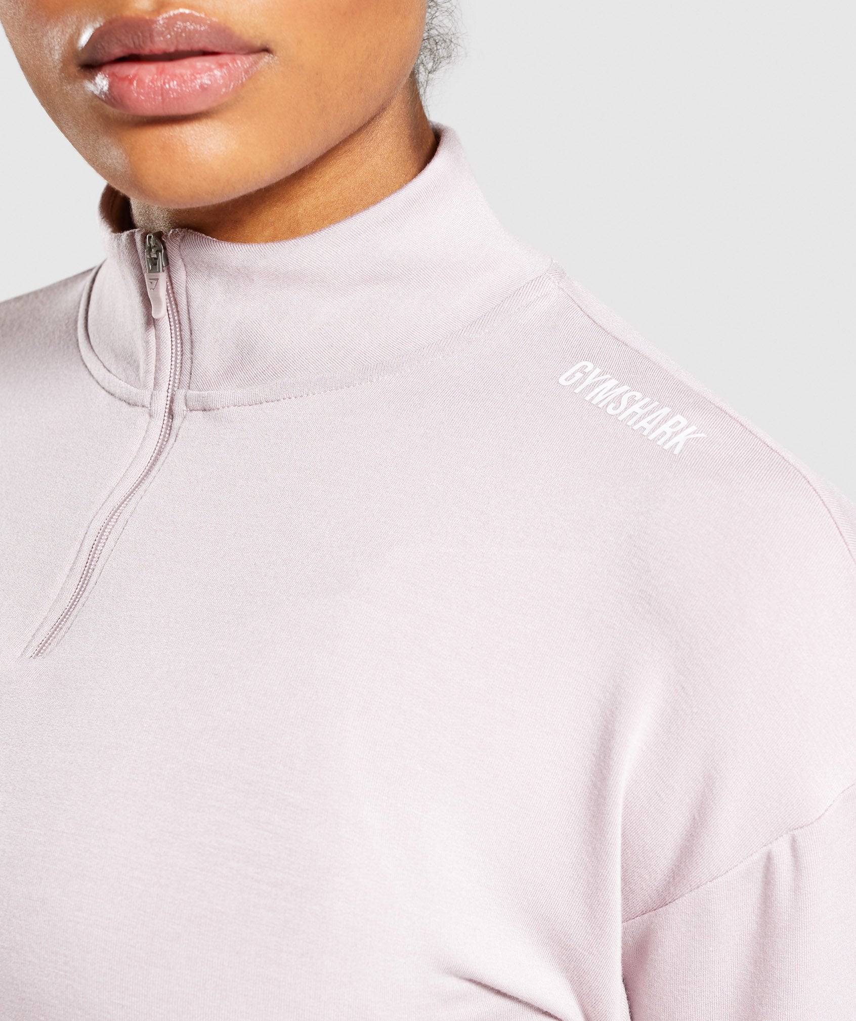 Gymshark Pippa Training Pullover - Pink Image D1