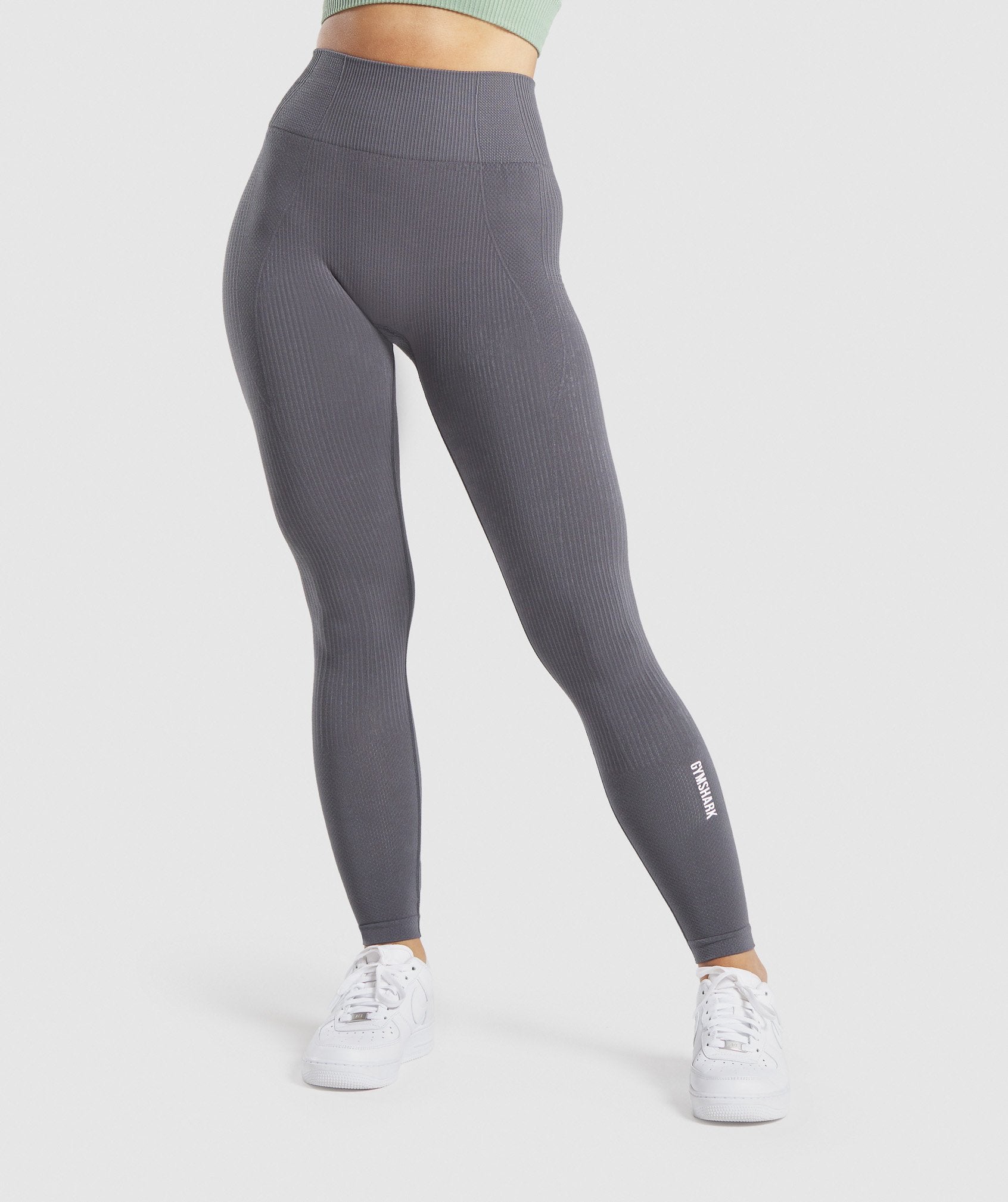 Power Down Leggings in Charcoal