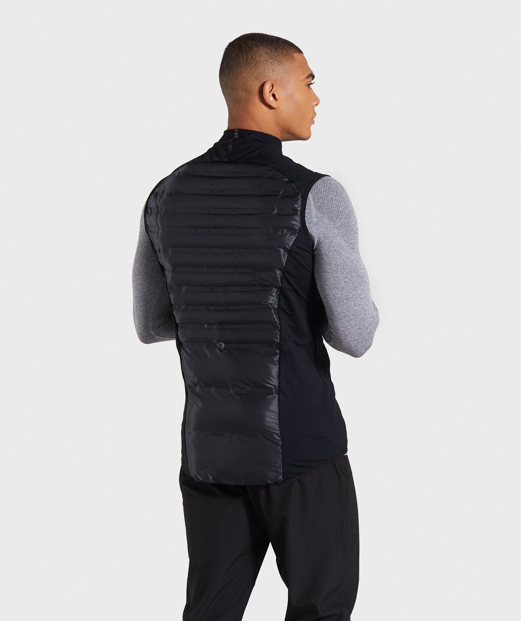 Power Lightweight Gilet in Black - view 2