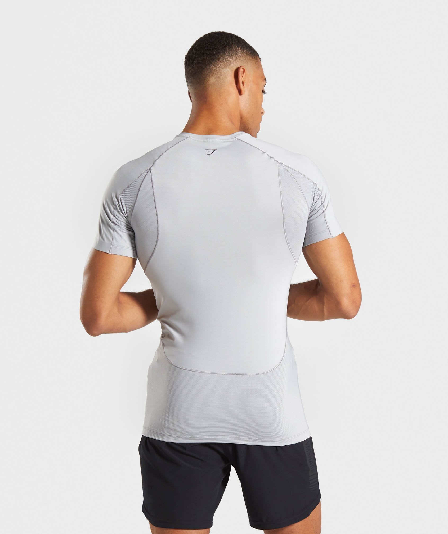 Premium Baselayer T-Shirt in Light Grey - view 2