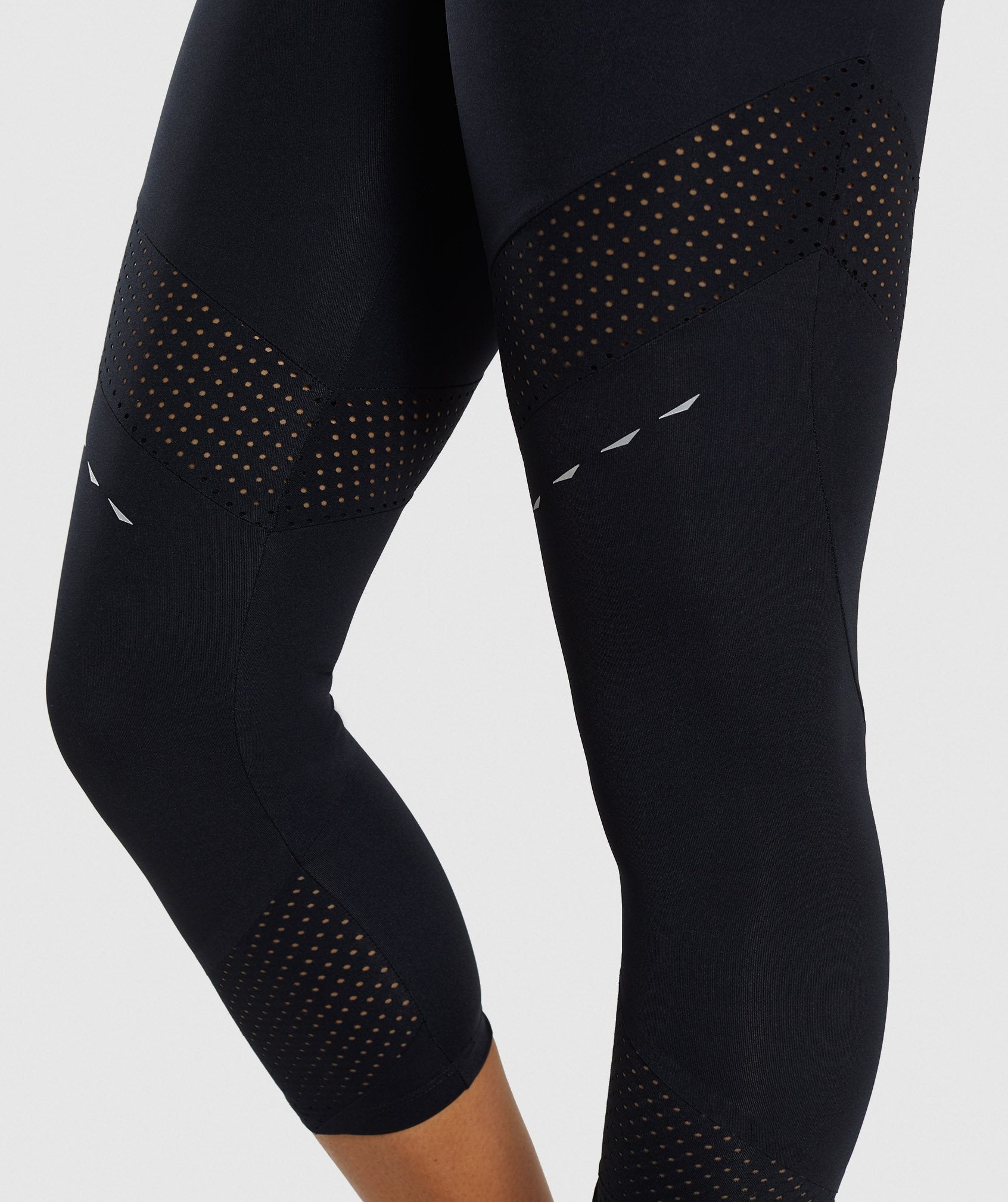 Pro Perform Crop Leggings in Black - view 5