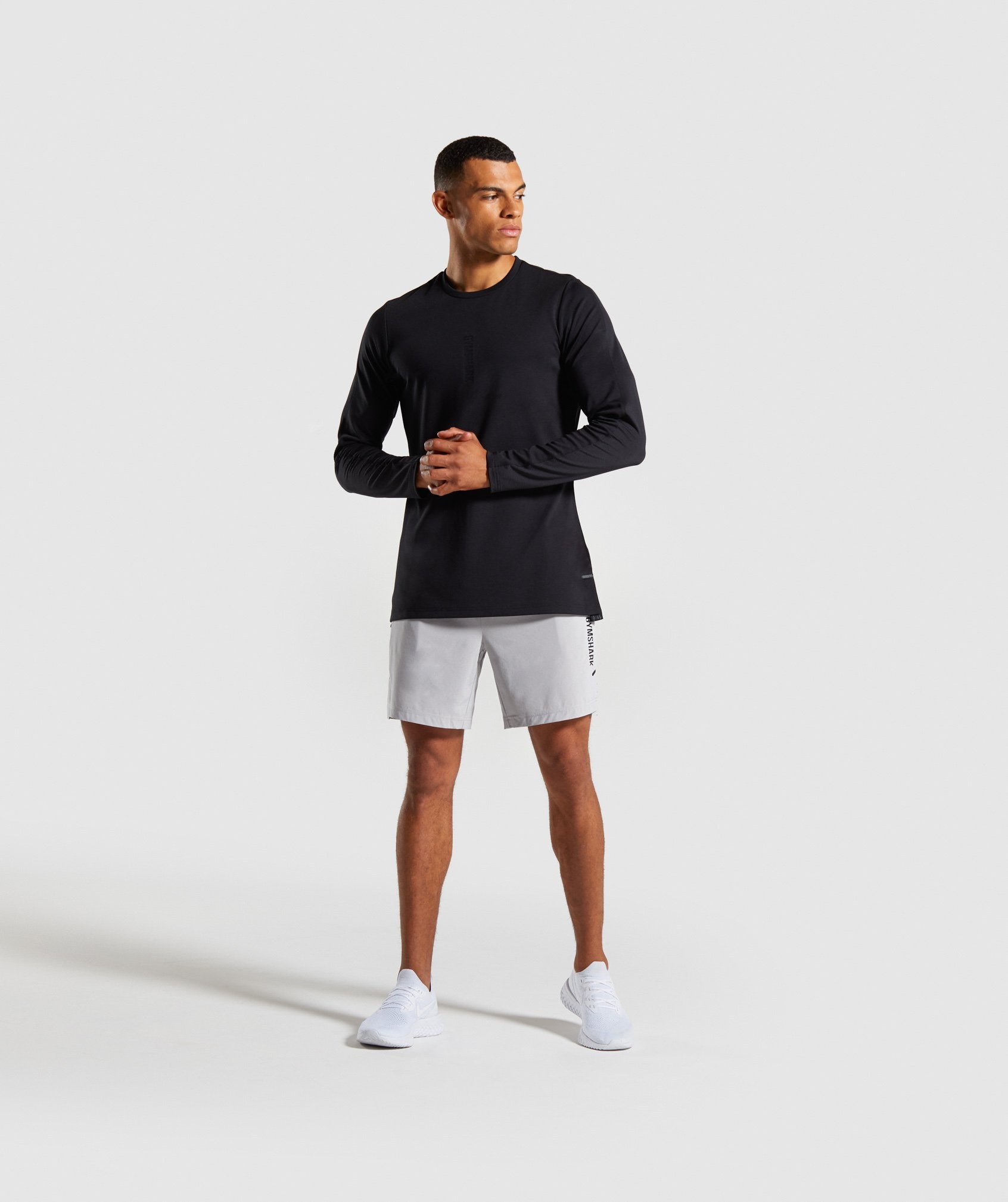 Raid Long Sleeve T-Shirt in Black - view 4