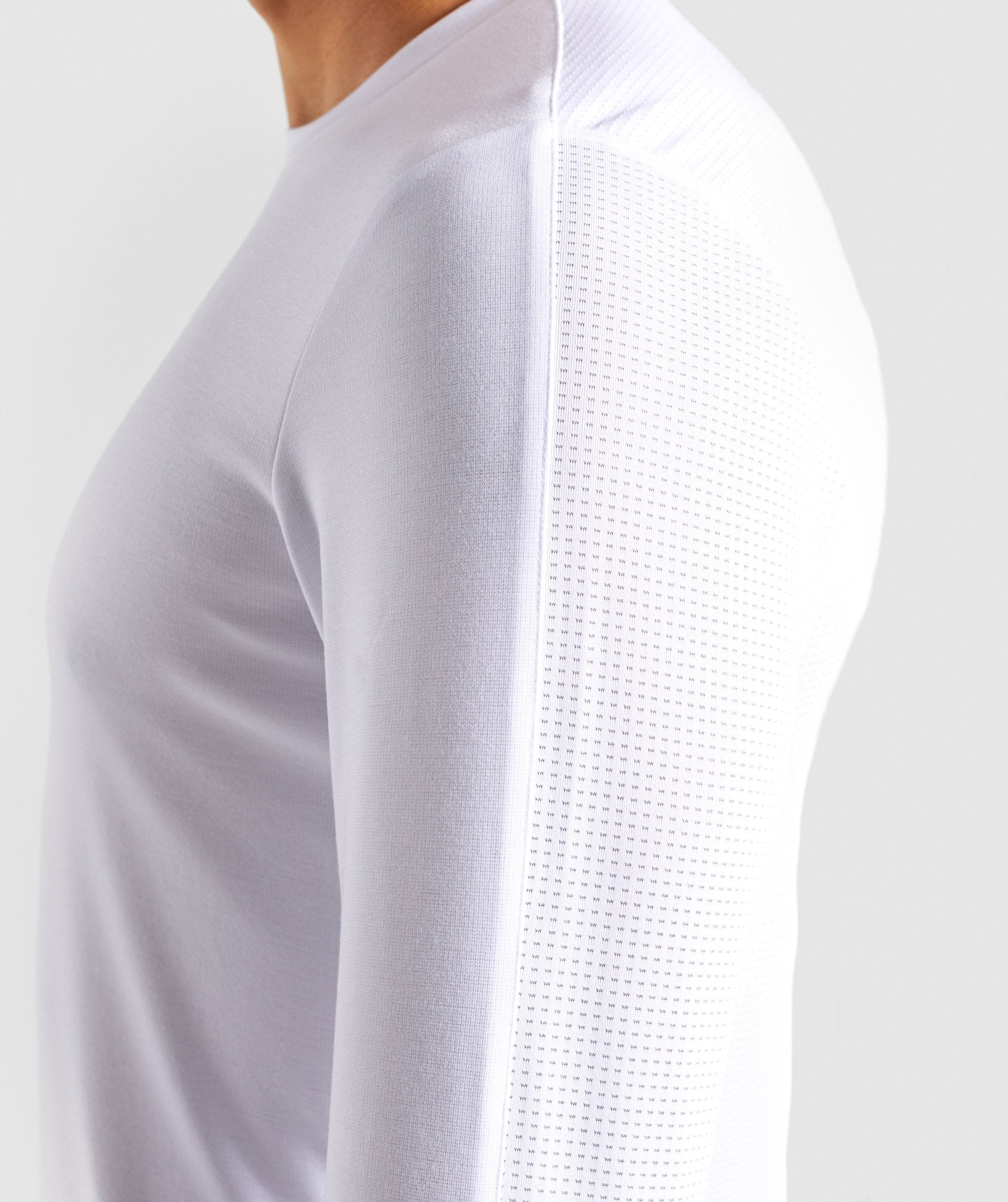 Raid Long Sleeve T-Shirt in White - view 5