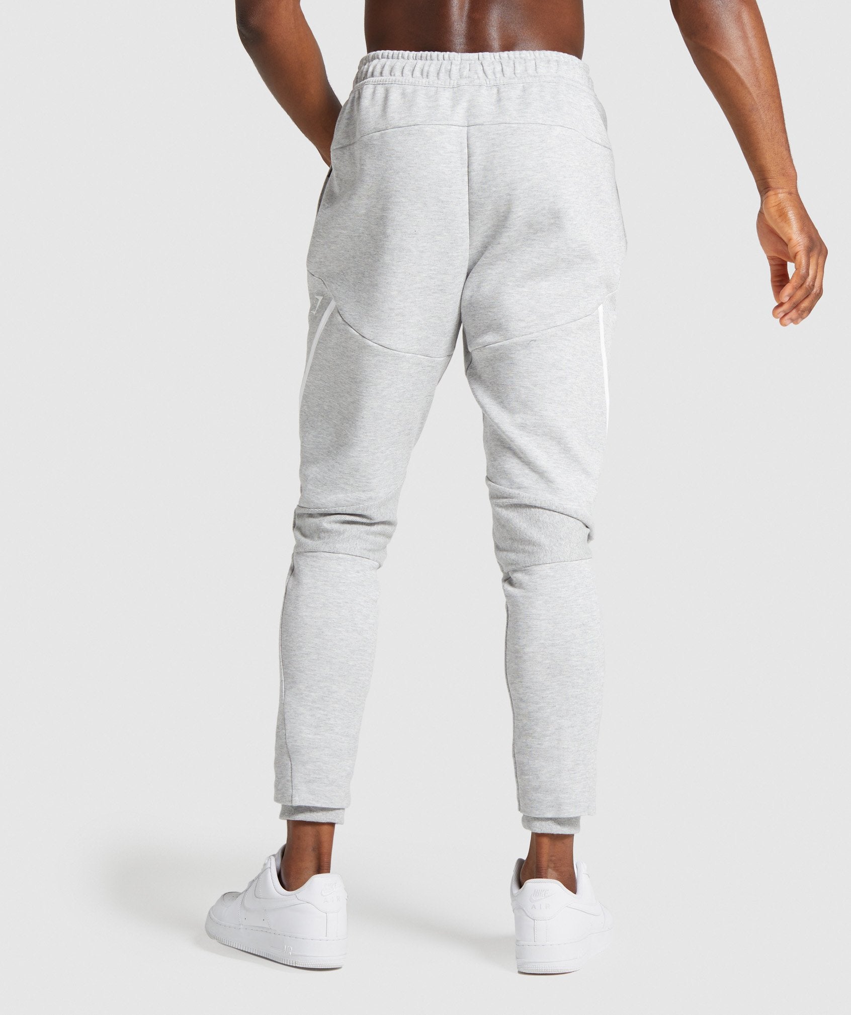 Retake Joggers in Light Grey Marl