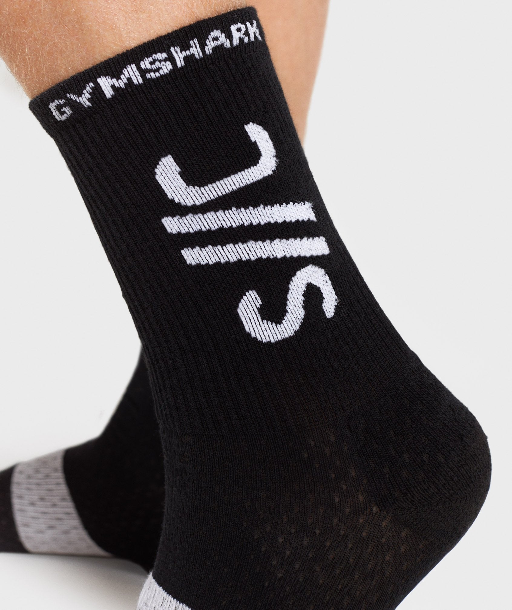 Steve Cook Socks in Black - view 2