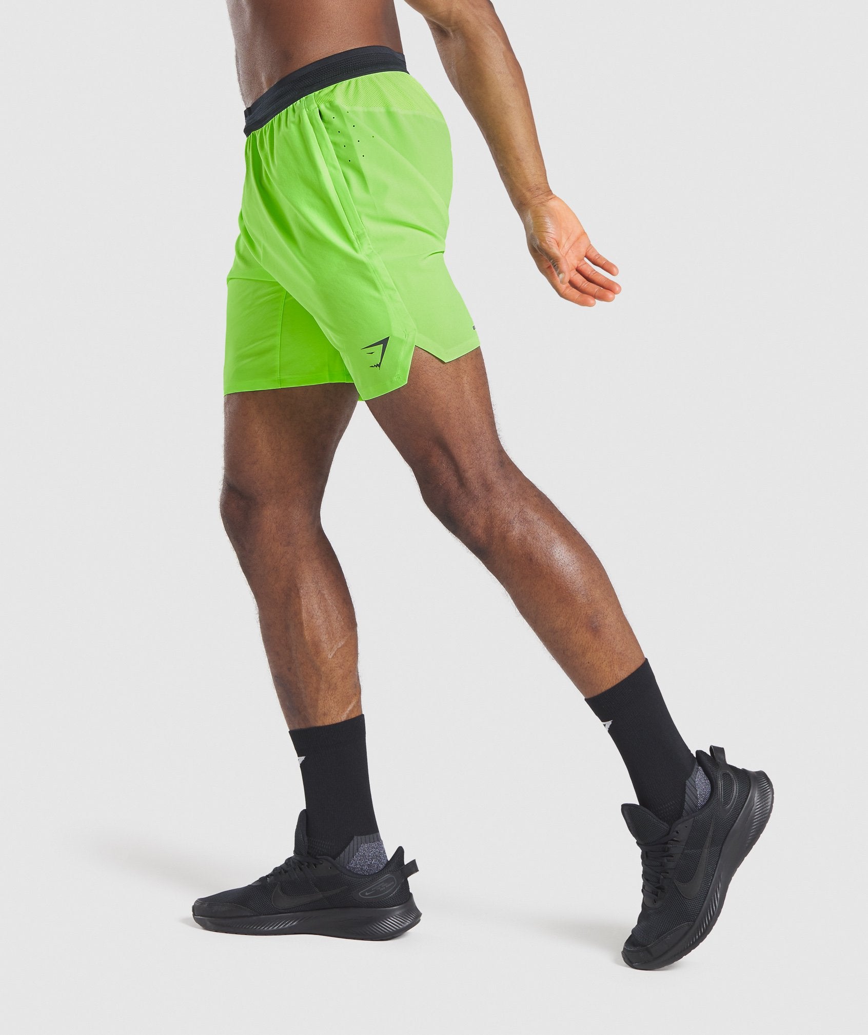 Speed 7" Shorts in Lime - view 4