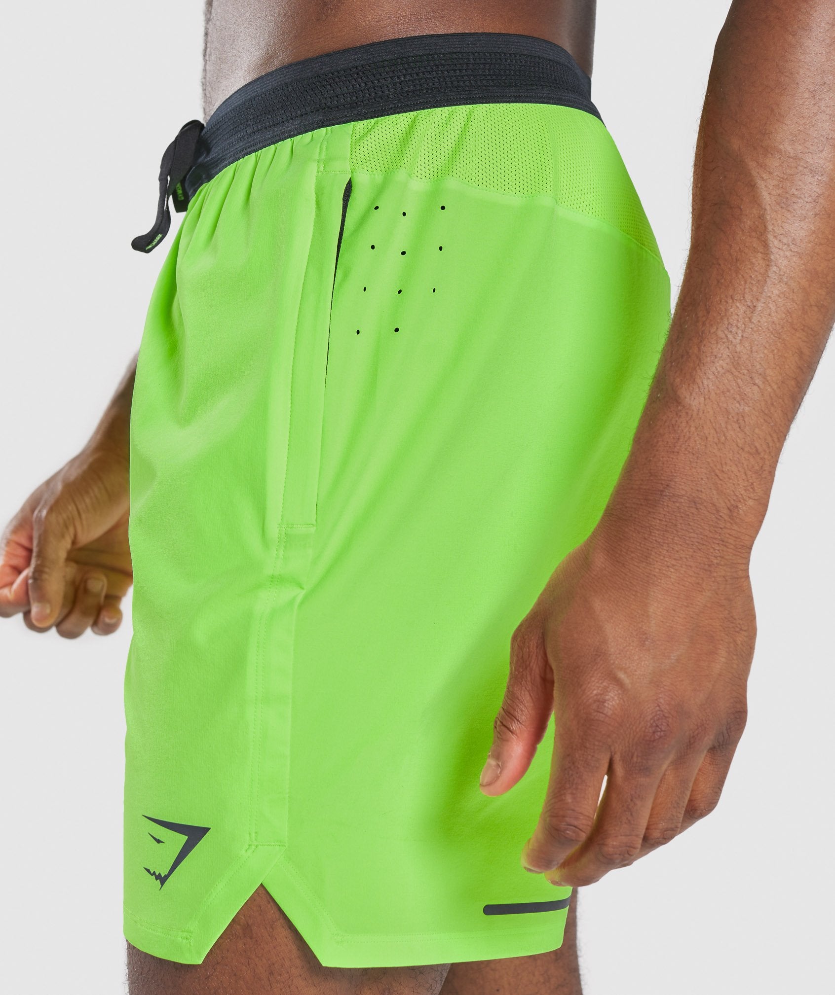 Speed 7" Shorts in Lime - view 6