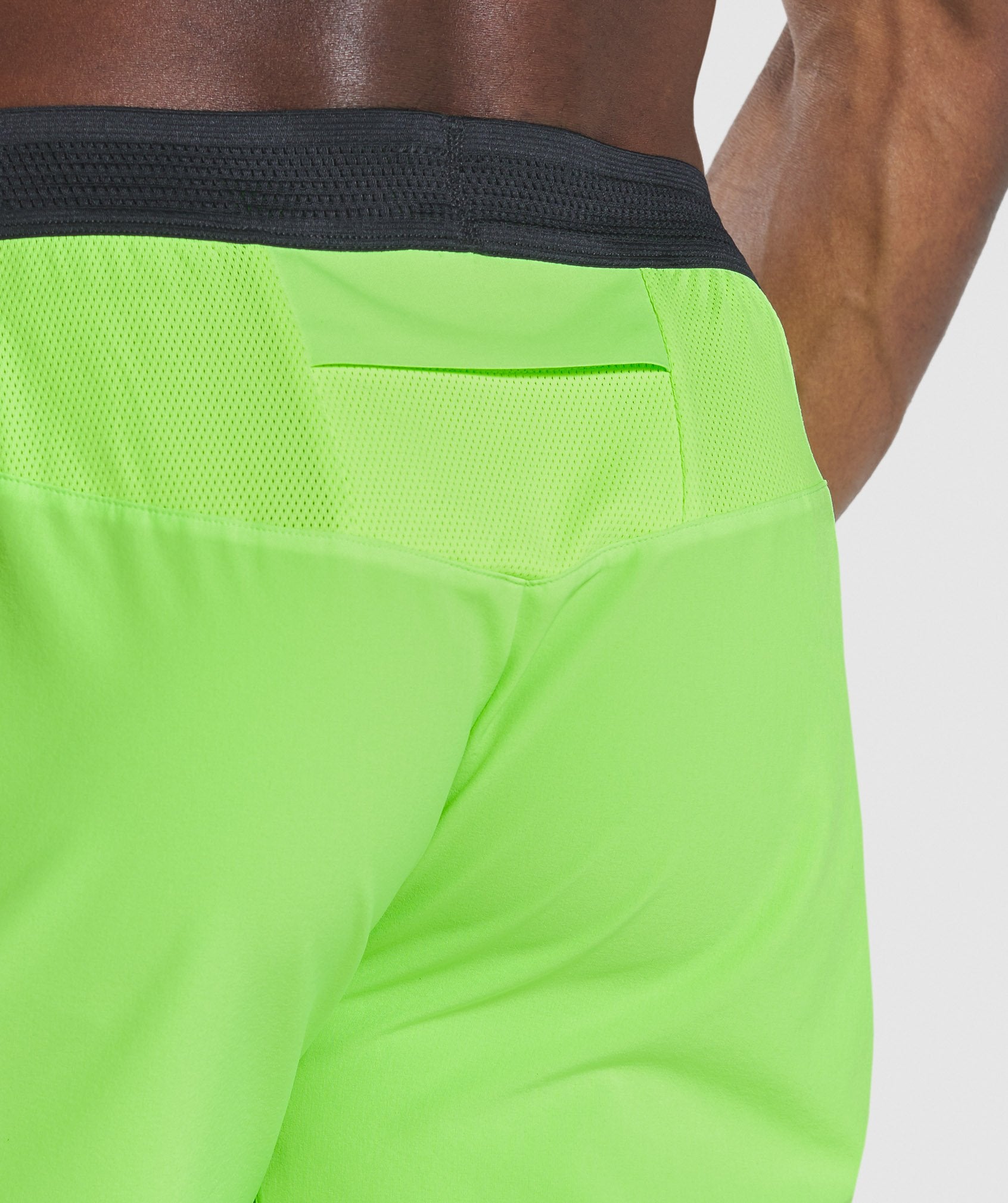 Speed 7" Shorts in Lime - view 7