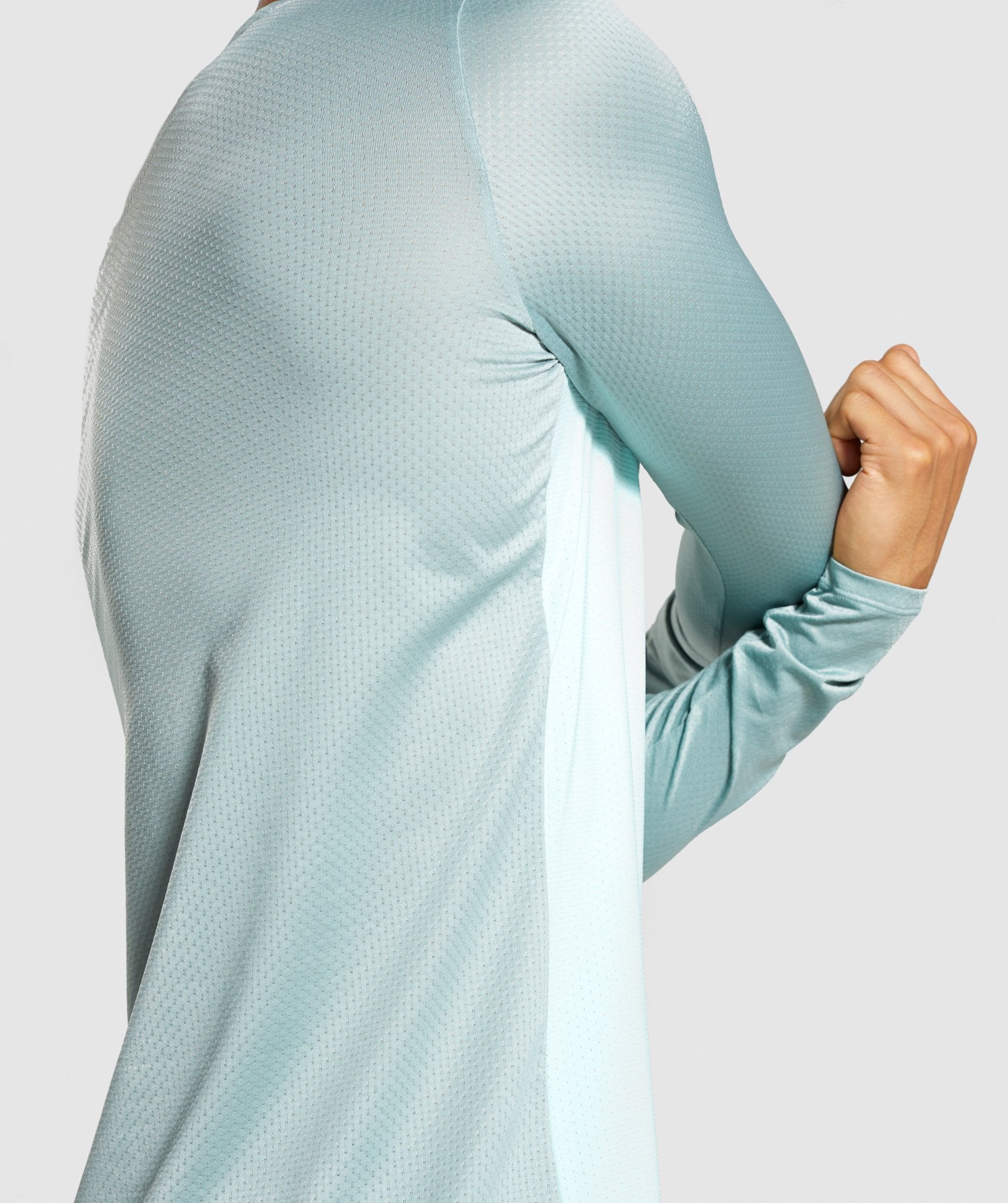 Speed Long Sleeve T-Shirt in Turquoise - view 5