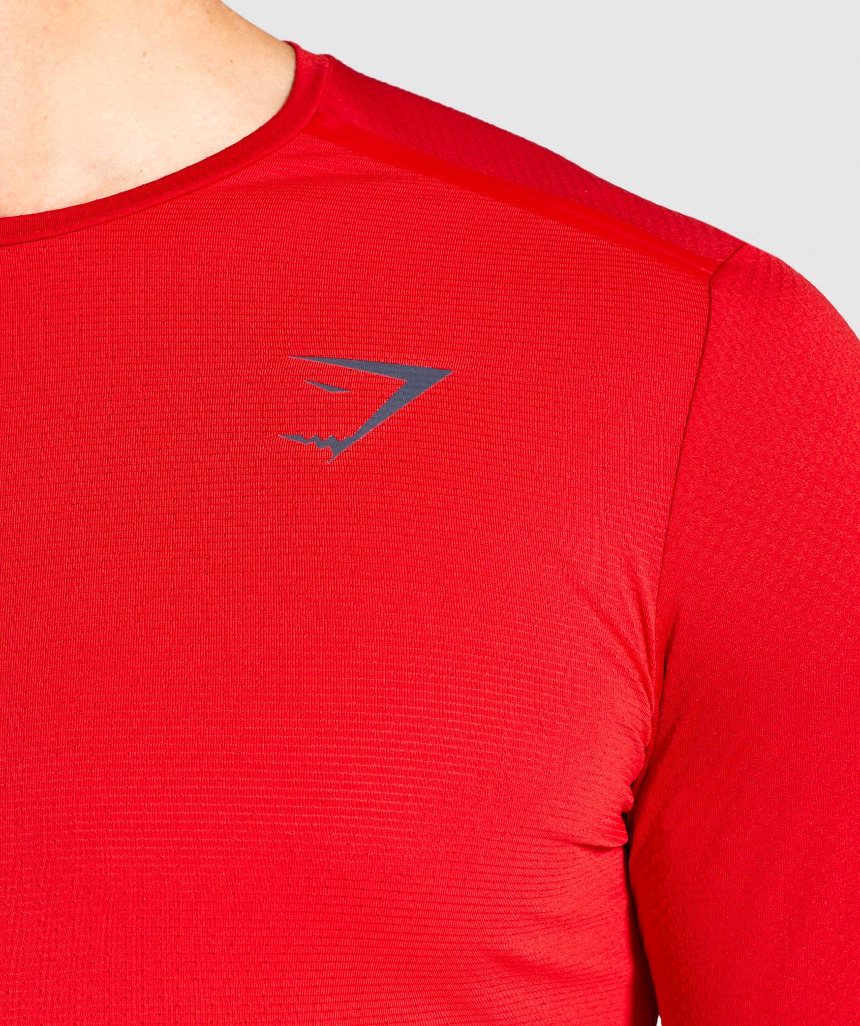 Speed Long Sleeve T-Shirt in Red - view 6