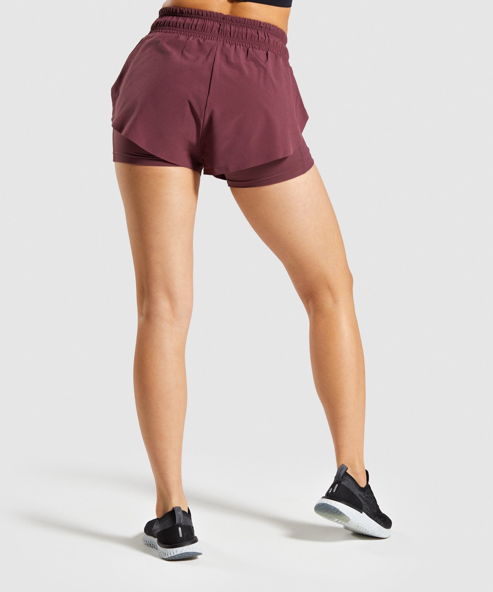 Speed Shorts in Berry Red - view 2