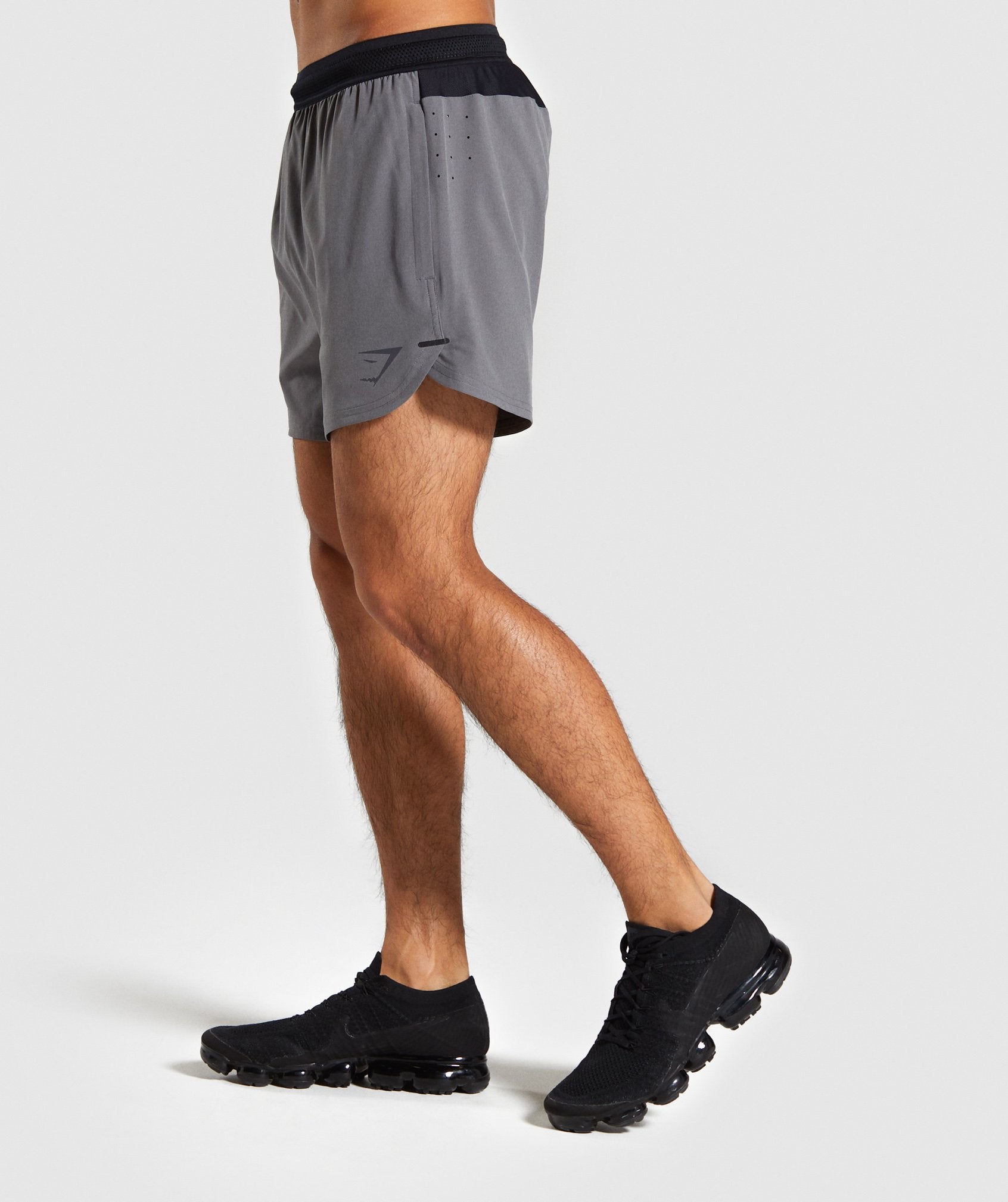 Speed Shorts in Grey - view 3