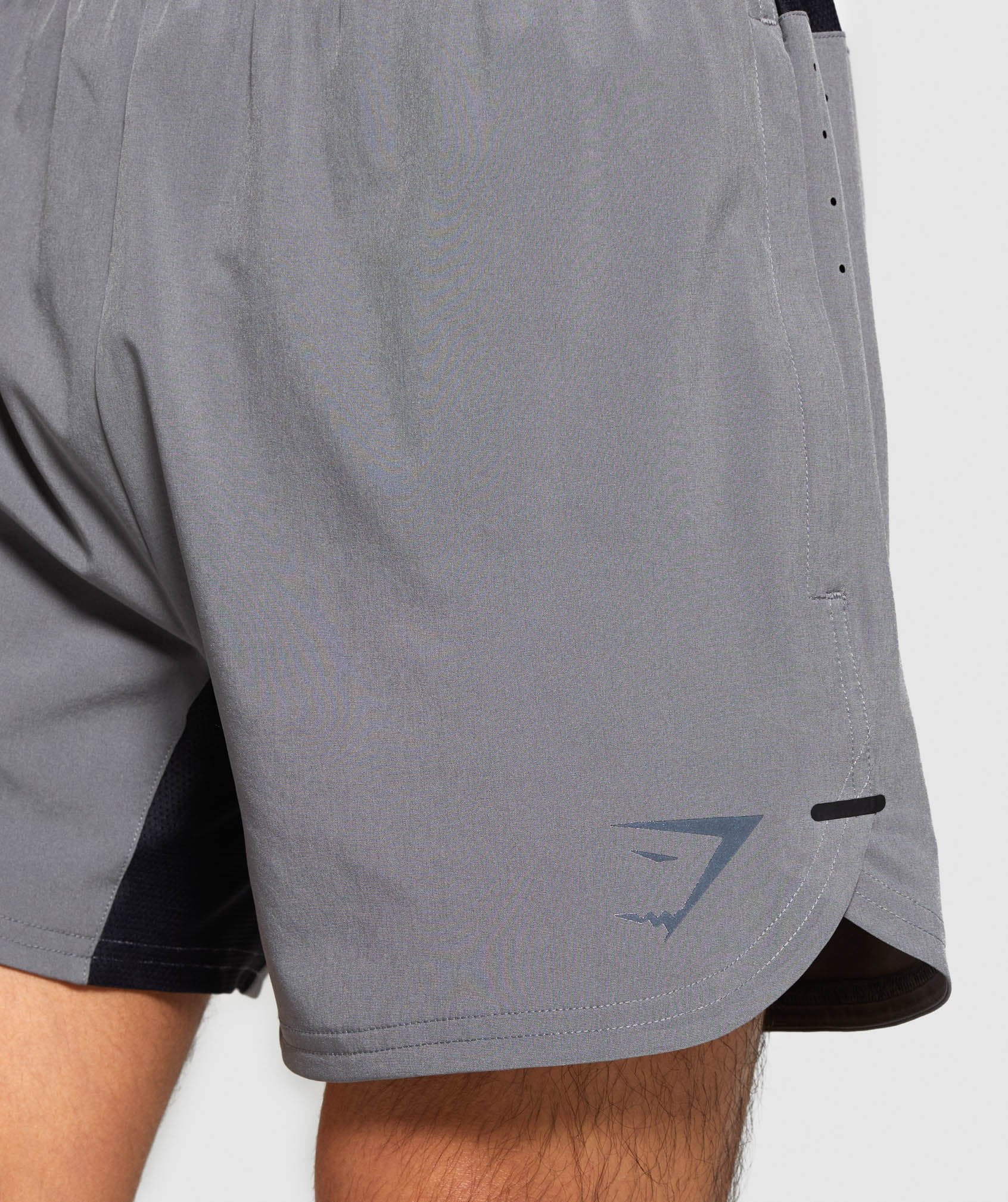 Speed Shorts in Grey - view 5