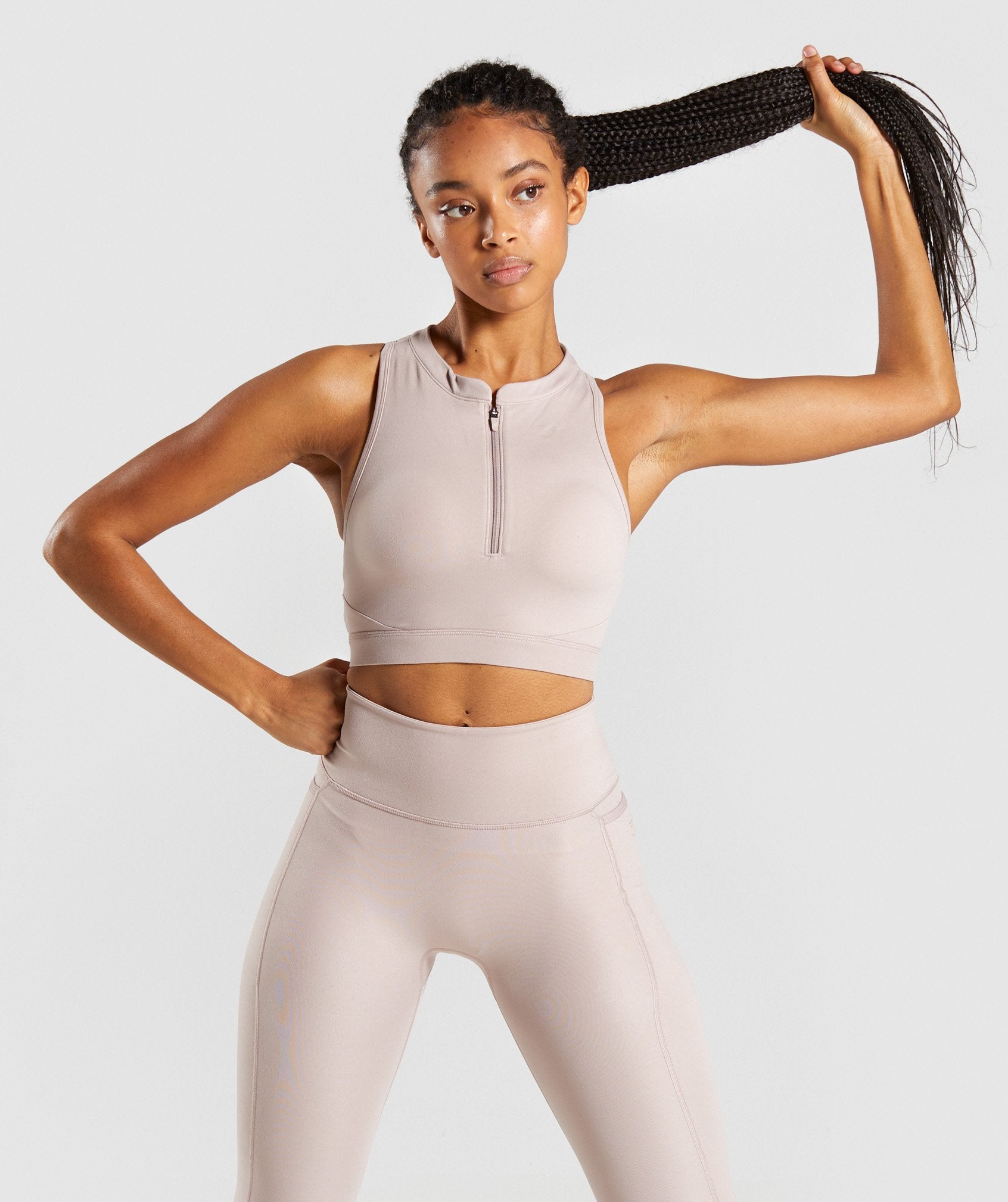 Speed Sports Bra in Taupe - view 1