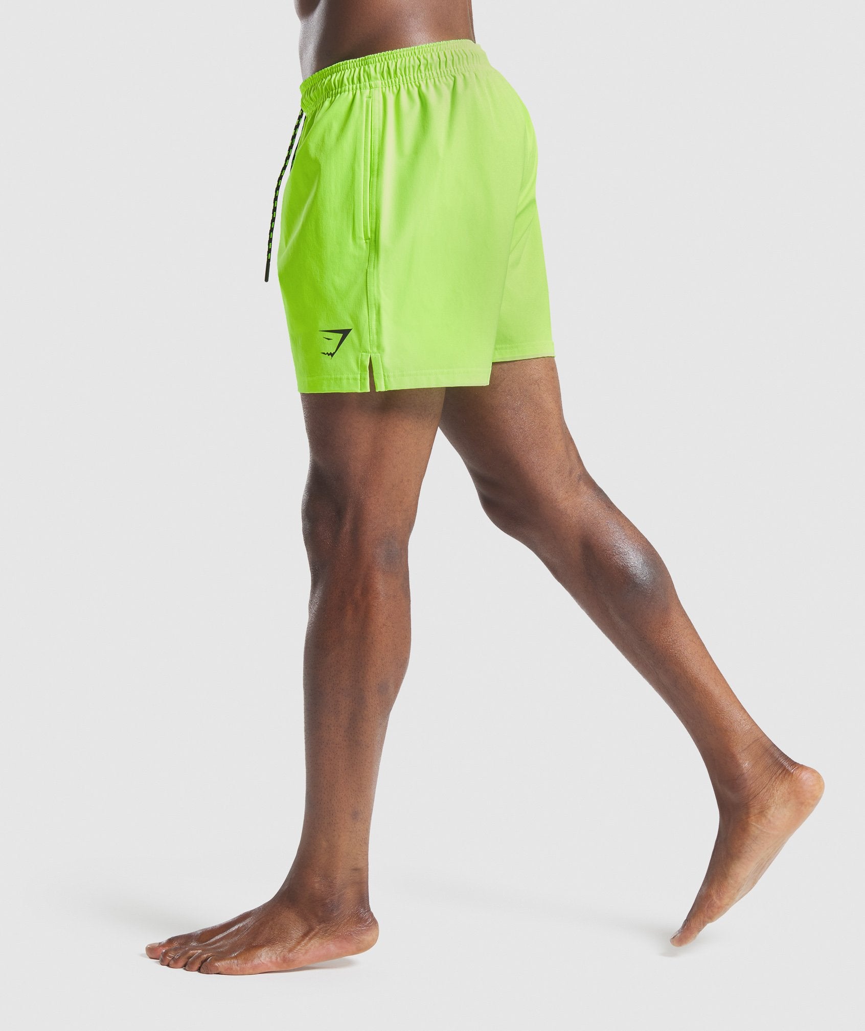 Swim Shorts in Lime - view 2