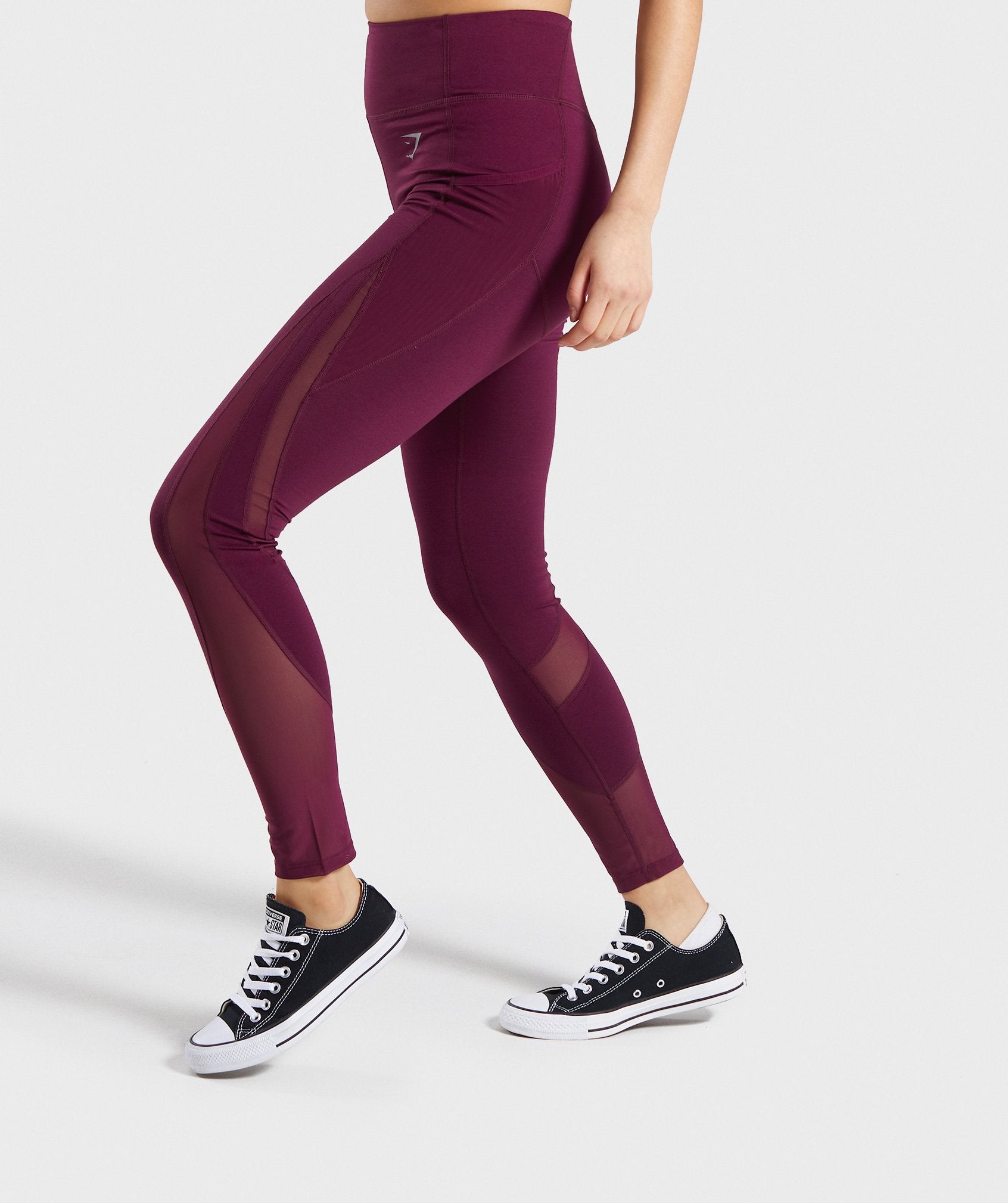 Sleek Sculpture Leggings 2.0 in Dark Ruby - view 3