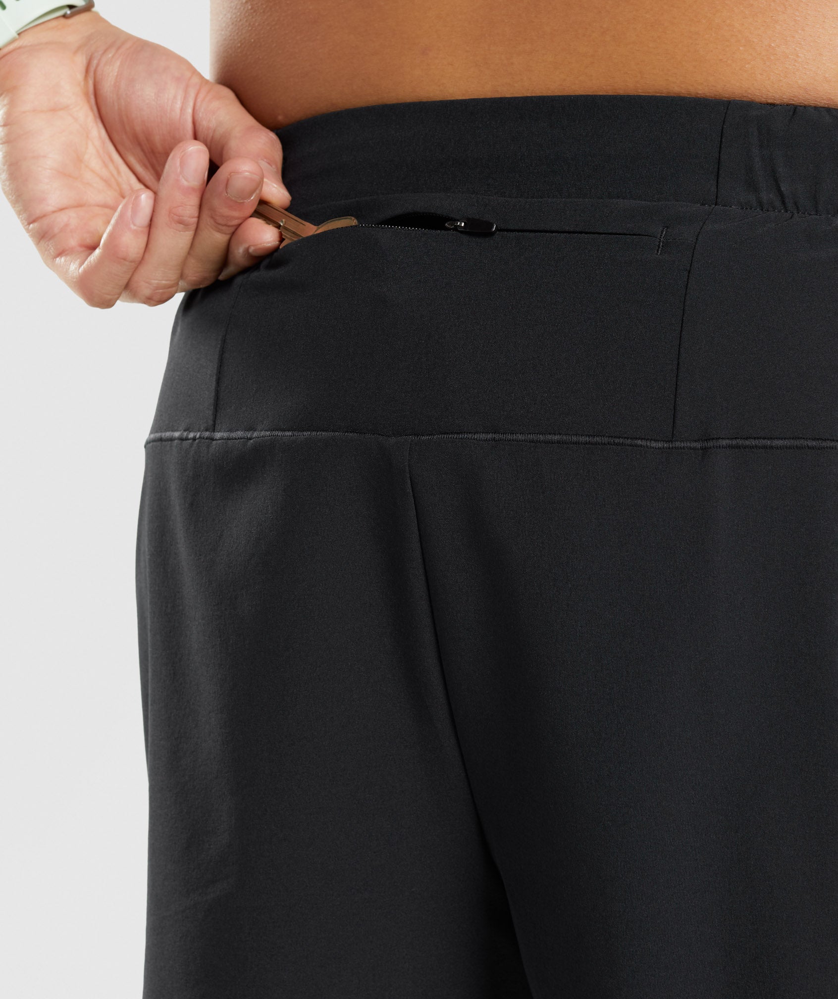 Speed 5" 2 In 1 Shorts in Black - view 5